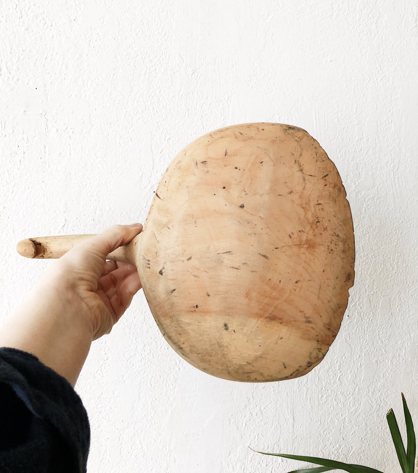Primitive Wood Dustpan