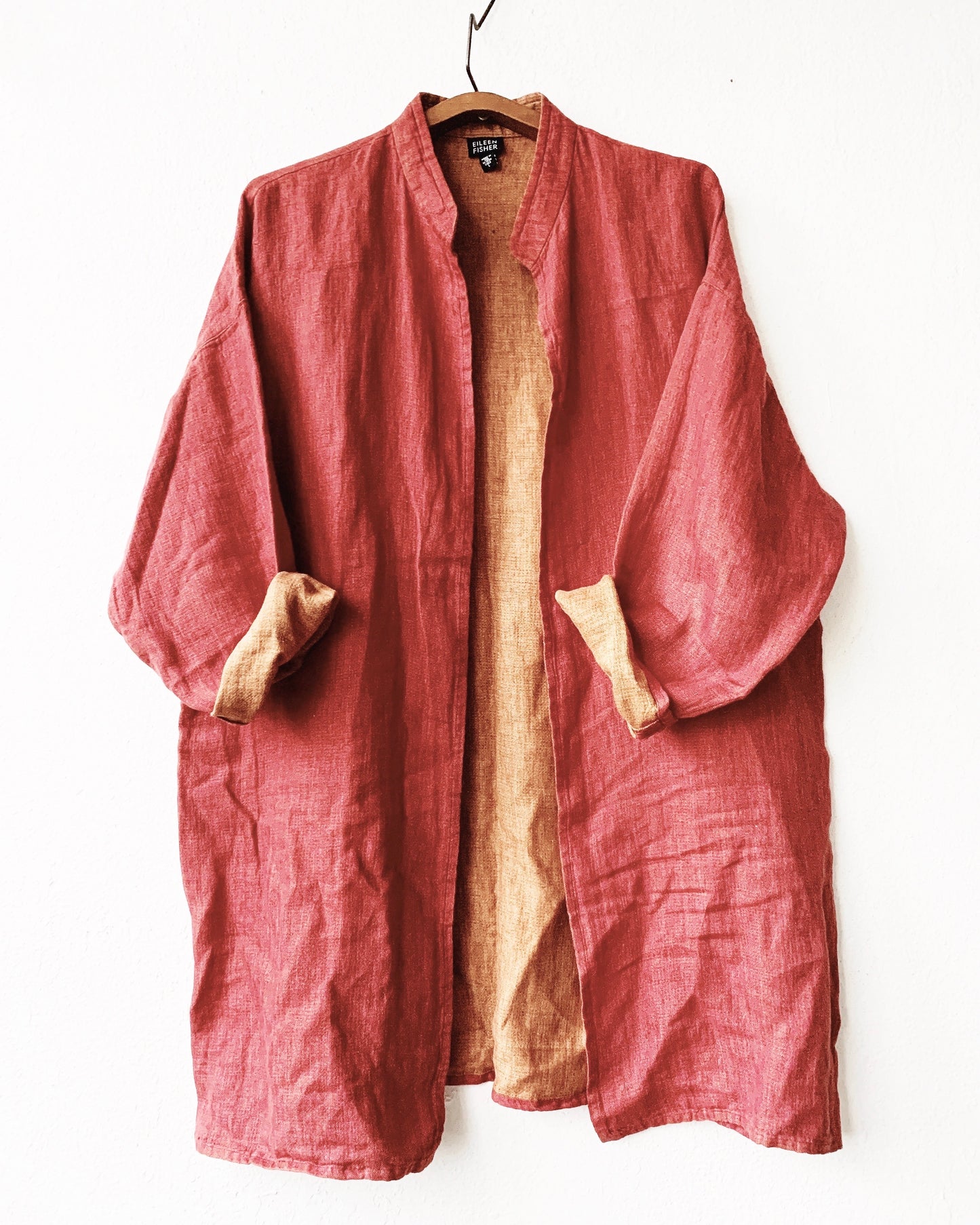 Eileen Fisher Irish Linen Duster