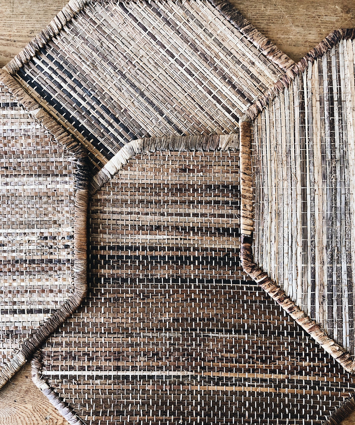 Vintage Set of Octagonal Mats