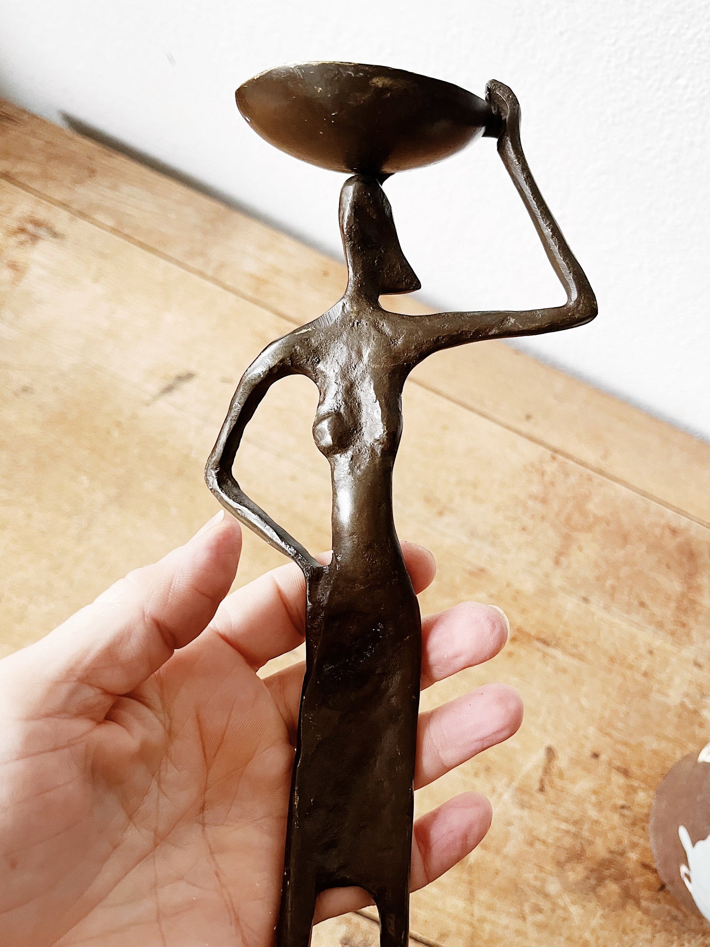 Vintage Bronze Figural Sculpture