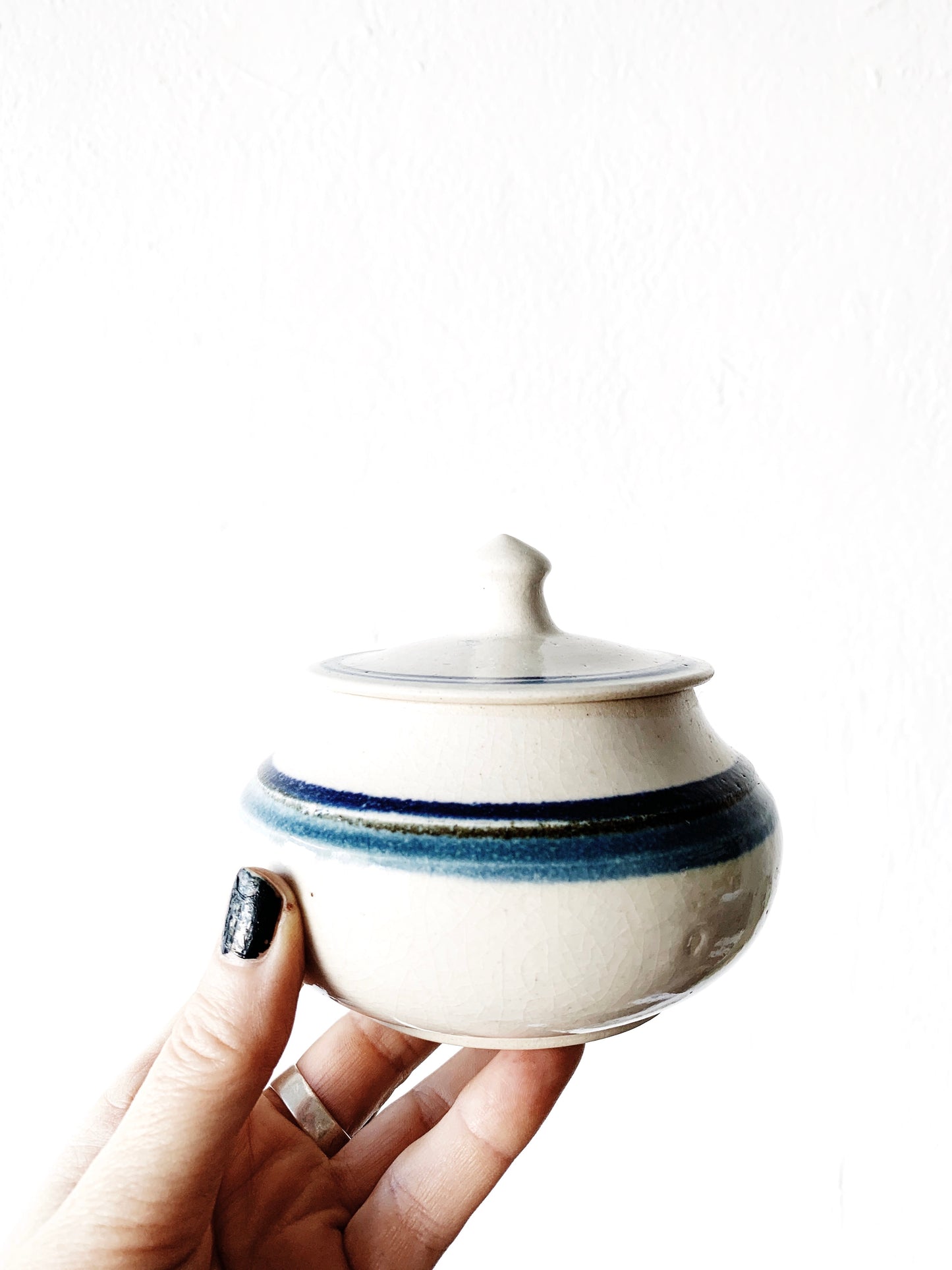 Lidded Pottery Jar