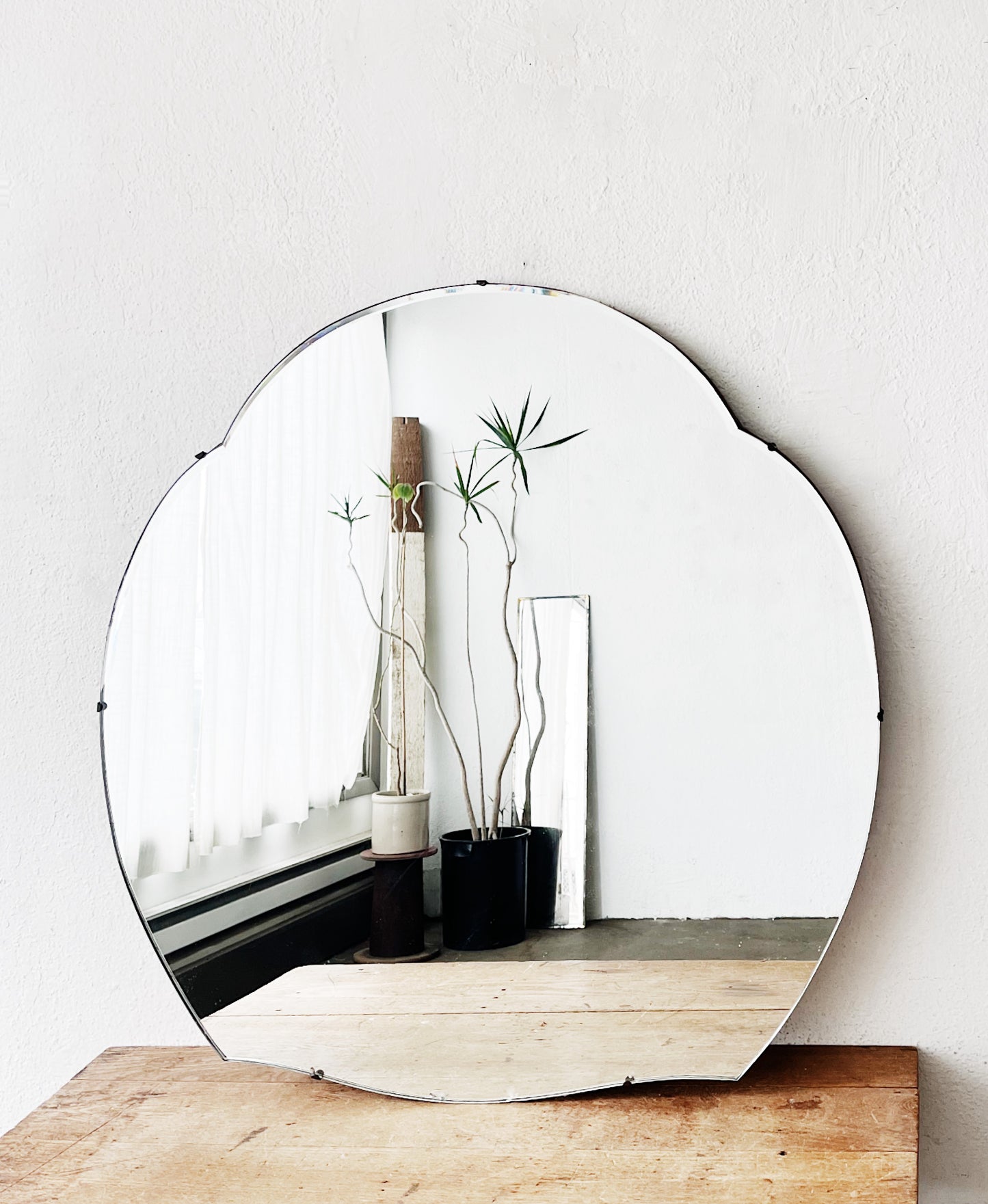 Large Art Deco Wall Mirror