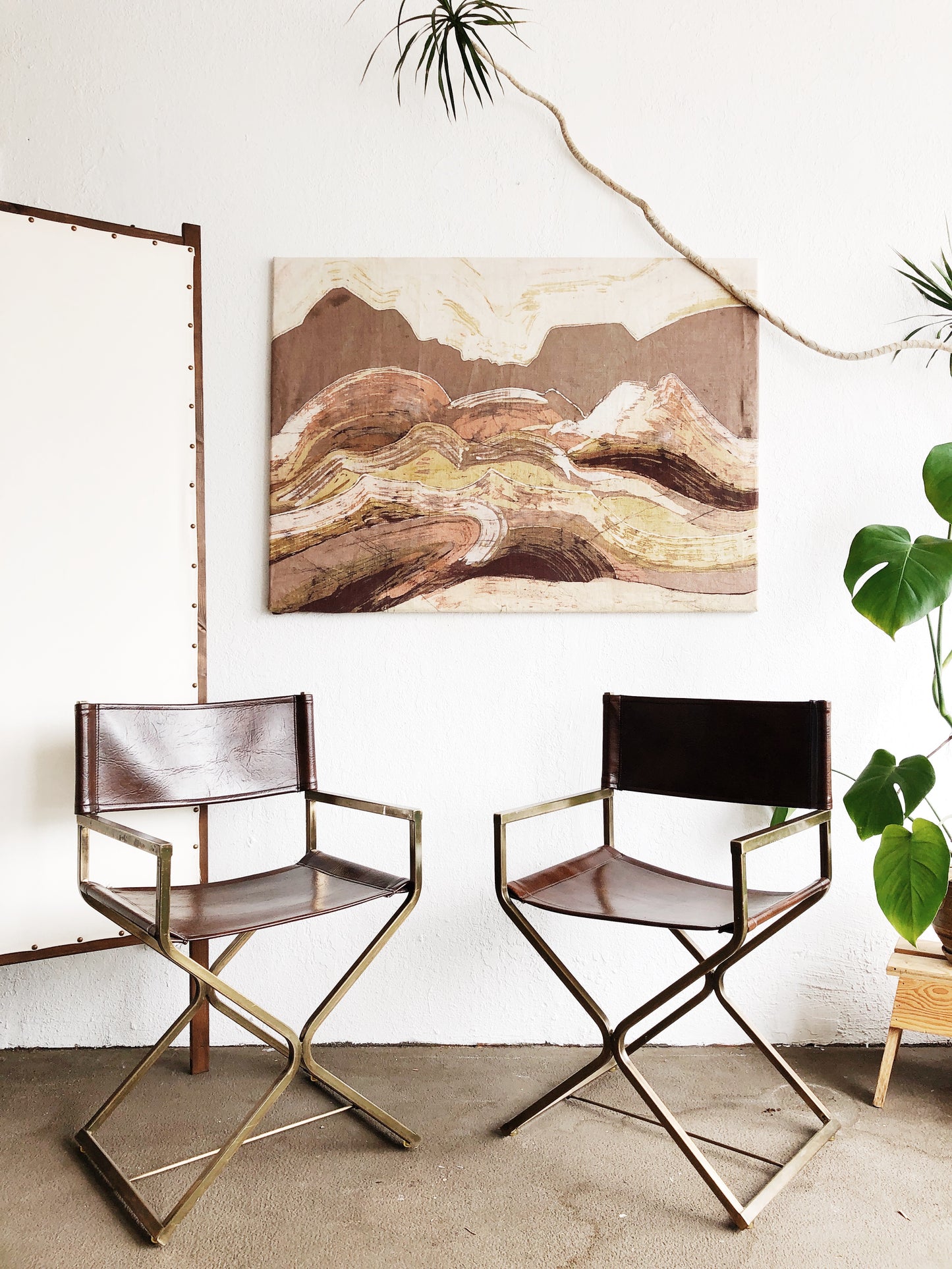 Vintage Daystrom Of California Directors Chair Pair