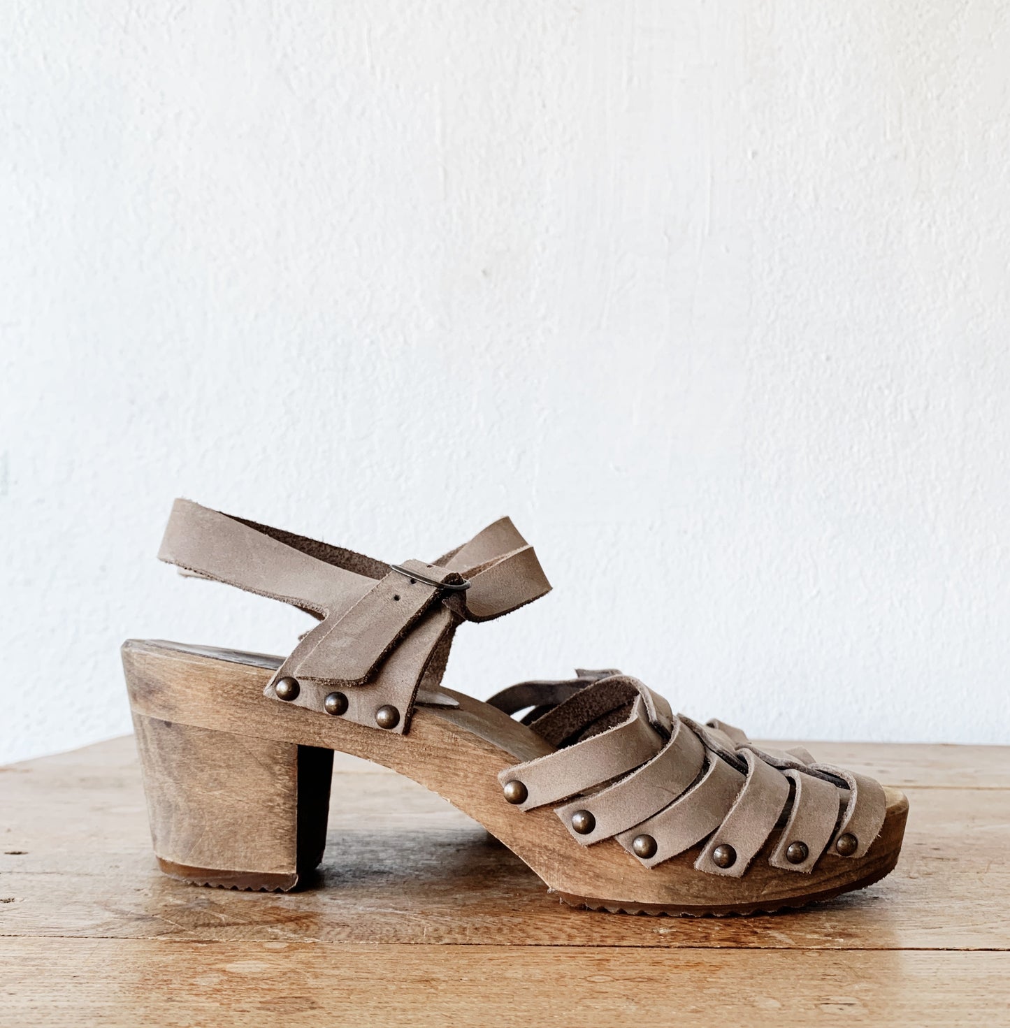 Sanita Platform Clog Sandal 38