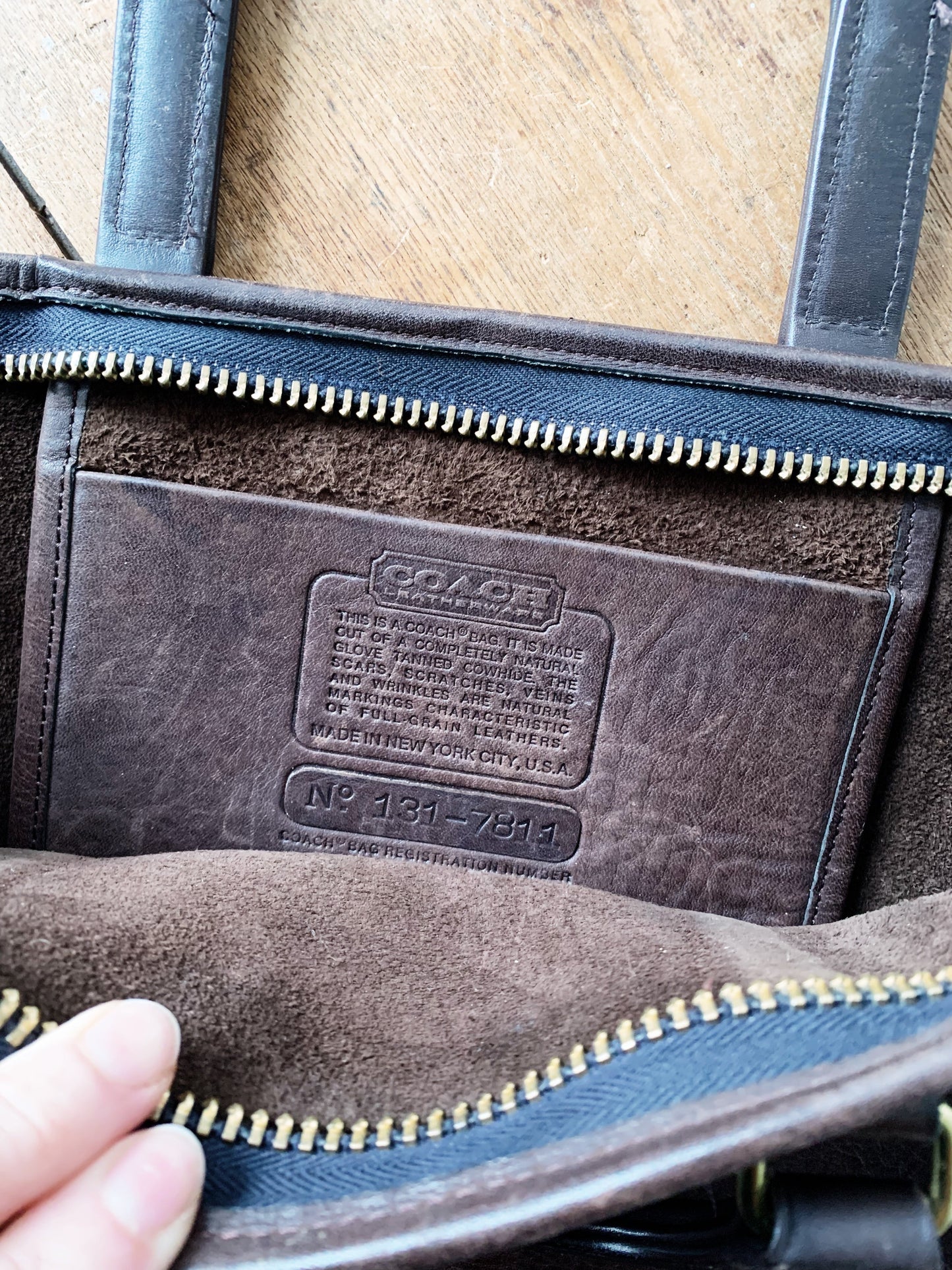 Coach Leather Satchel