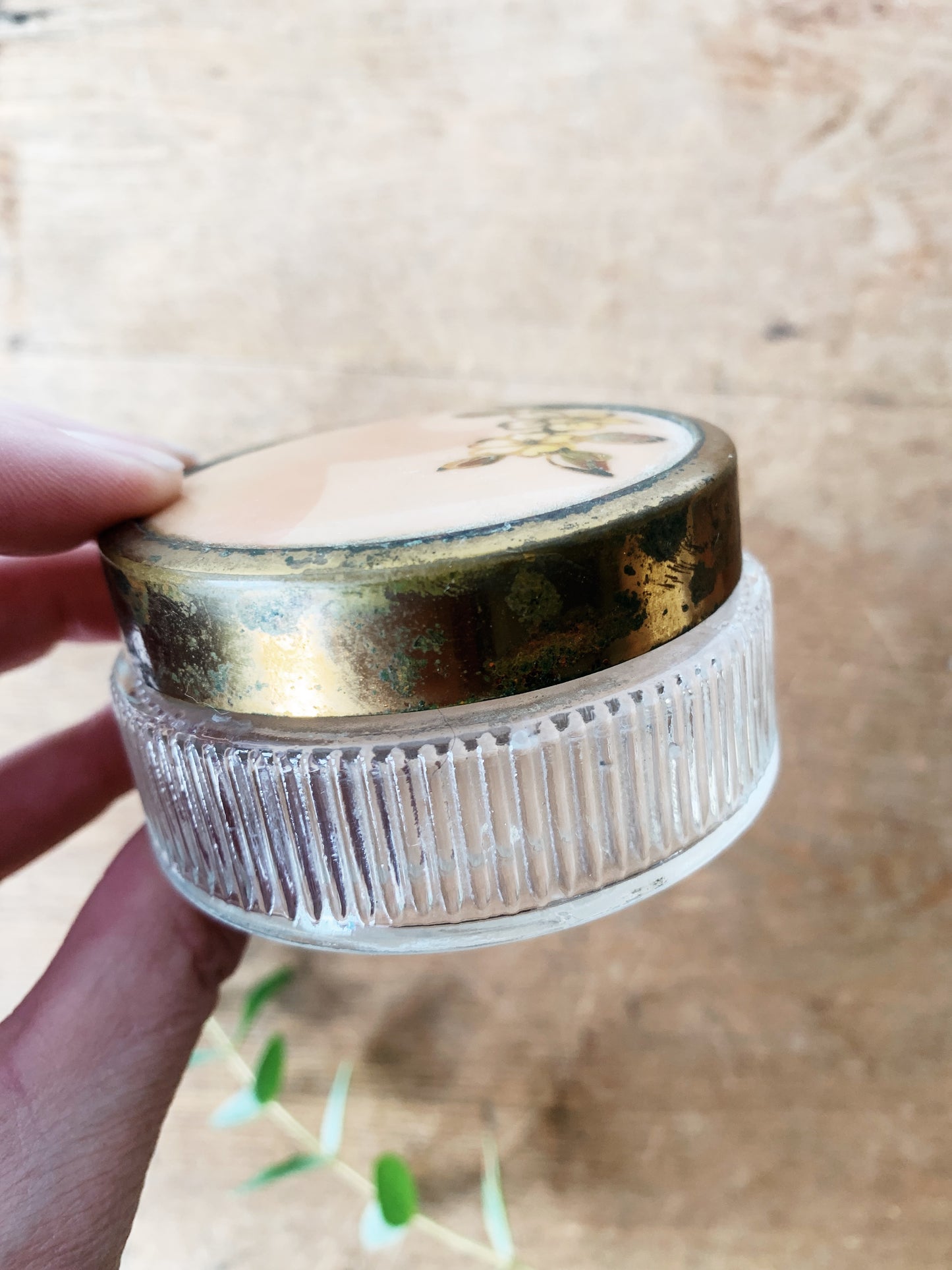 Vintage Glass Apothecary Jar