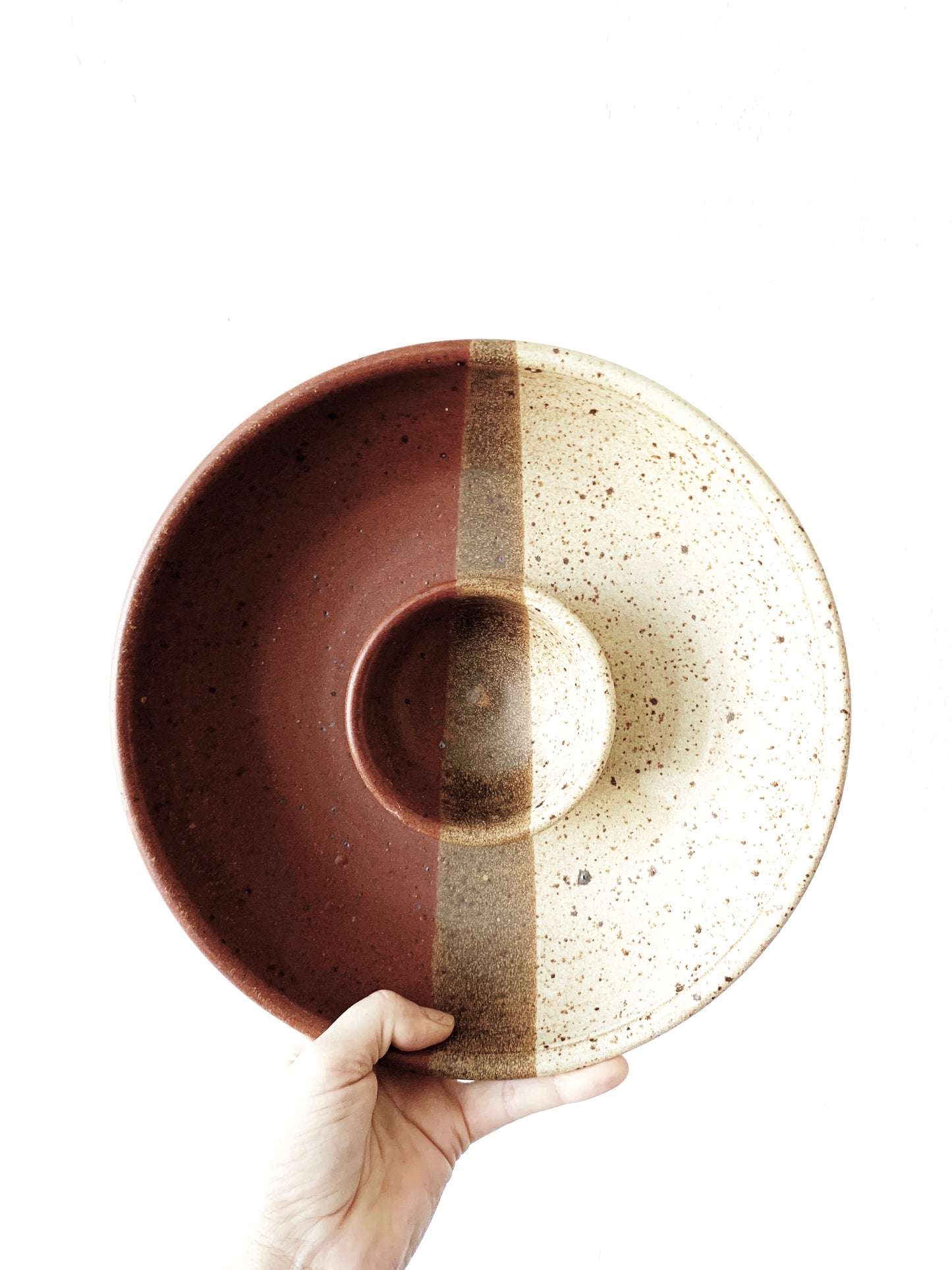 Vintage Stoneware Chip ‘n Dip