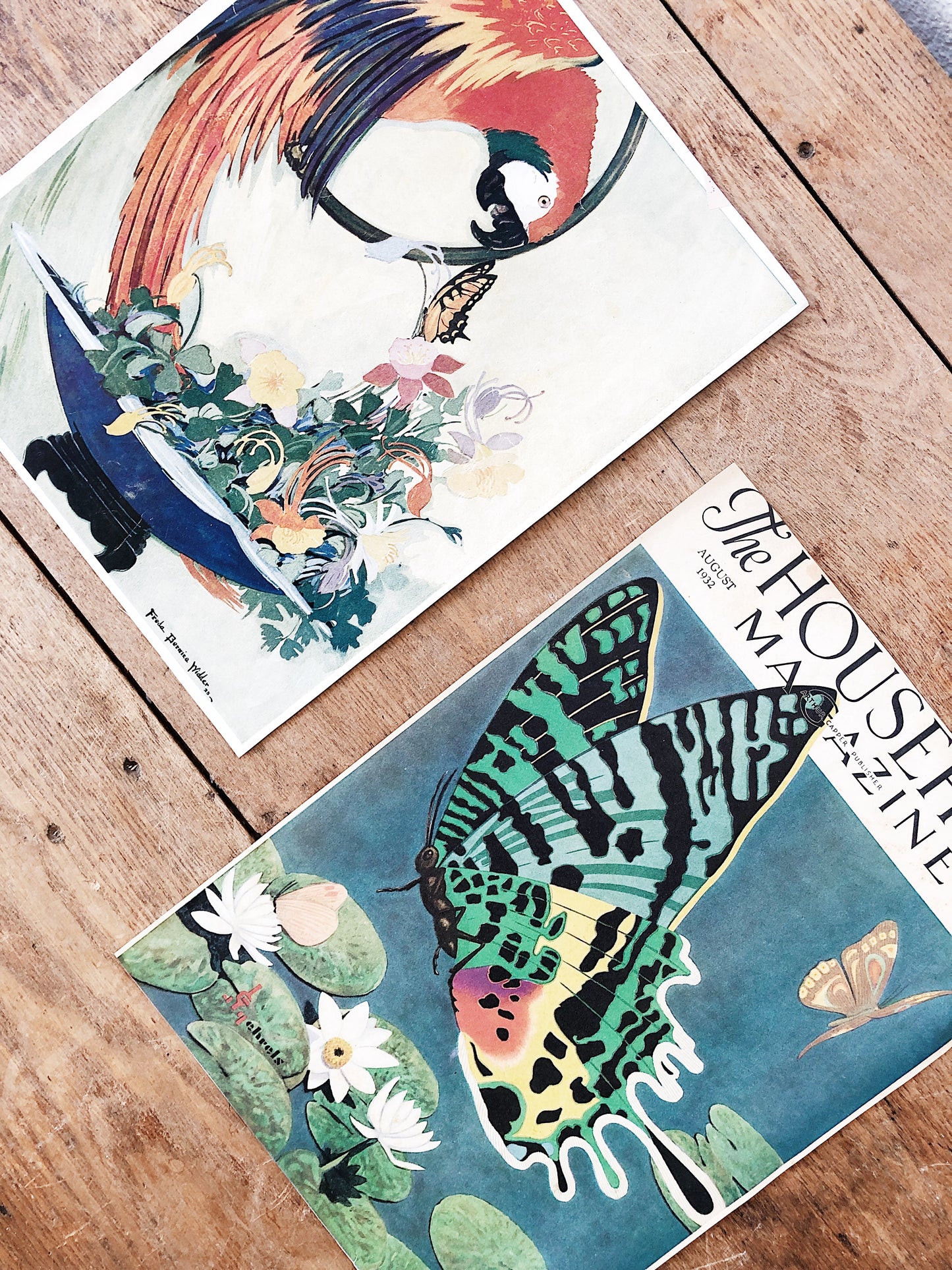 Vintage Original Art Deco Era Magazine Covers