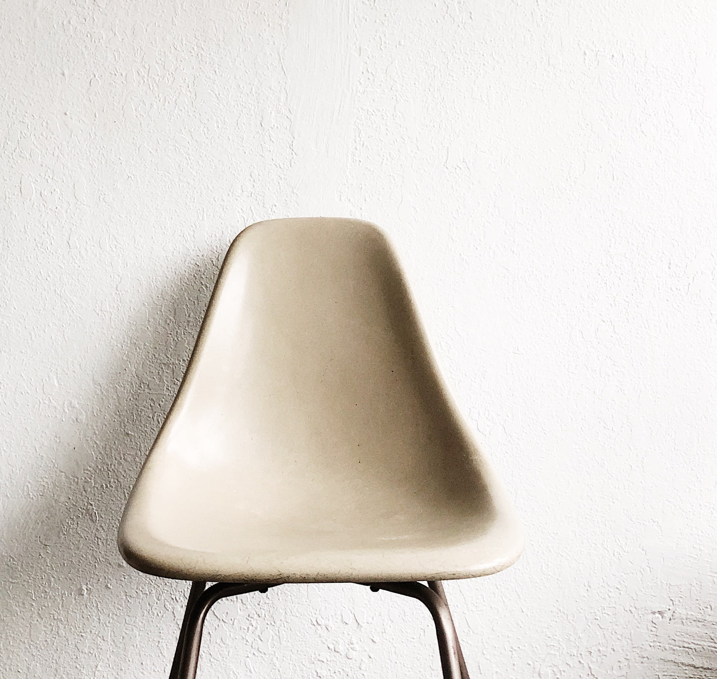 Vintage Eames Style Fiberglass Bucket Chair