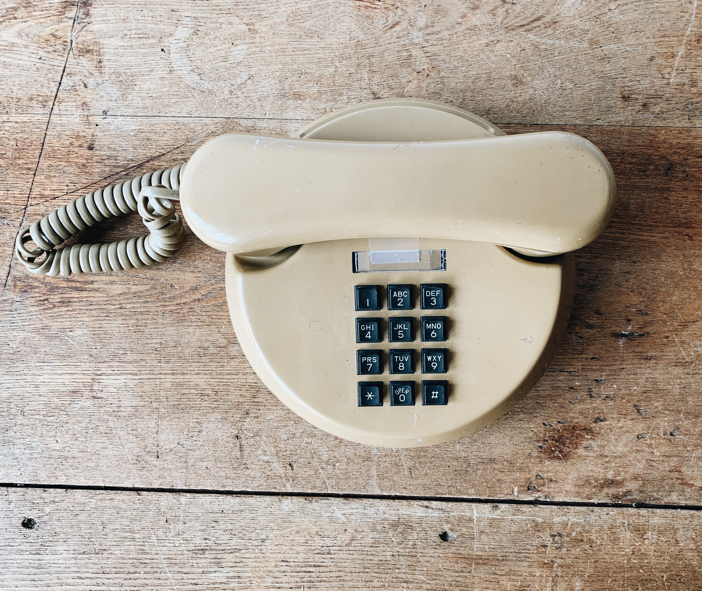 1970’s Northern Telcom Round Push Button Phone