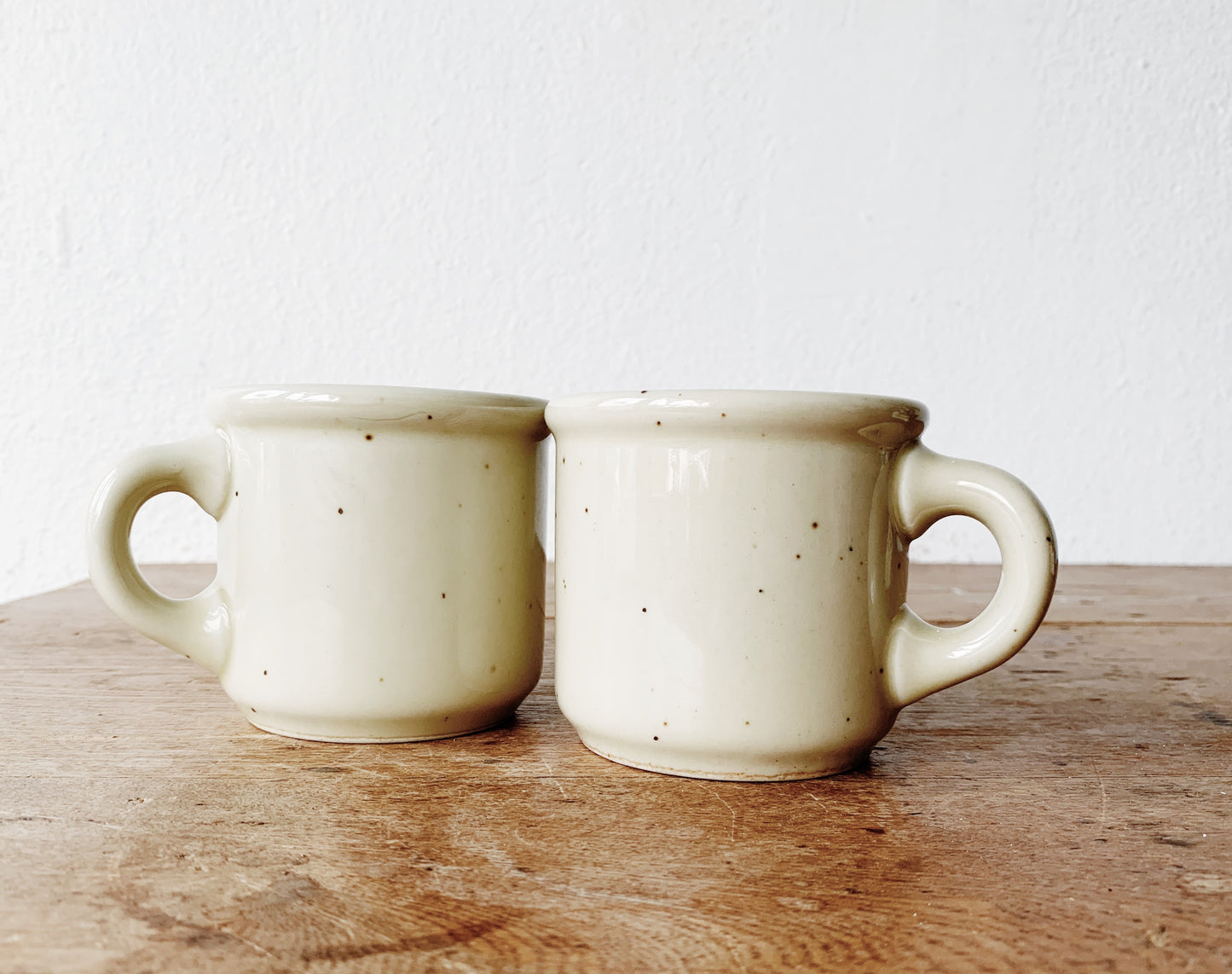 Mid Century Galaxy Restaurant Ware Mug Pair