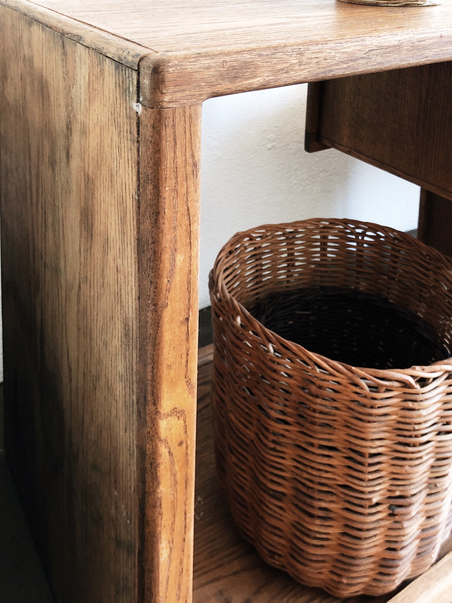 Vintage Oak Modular Shelf