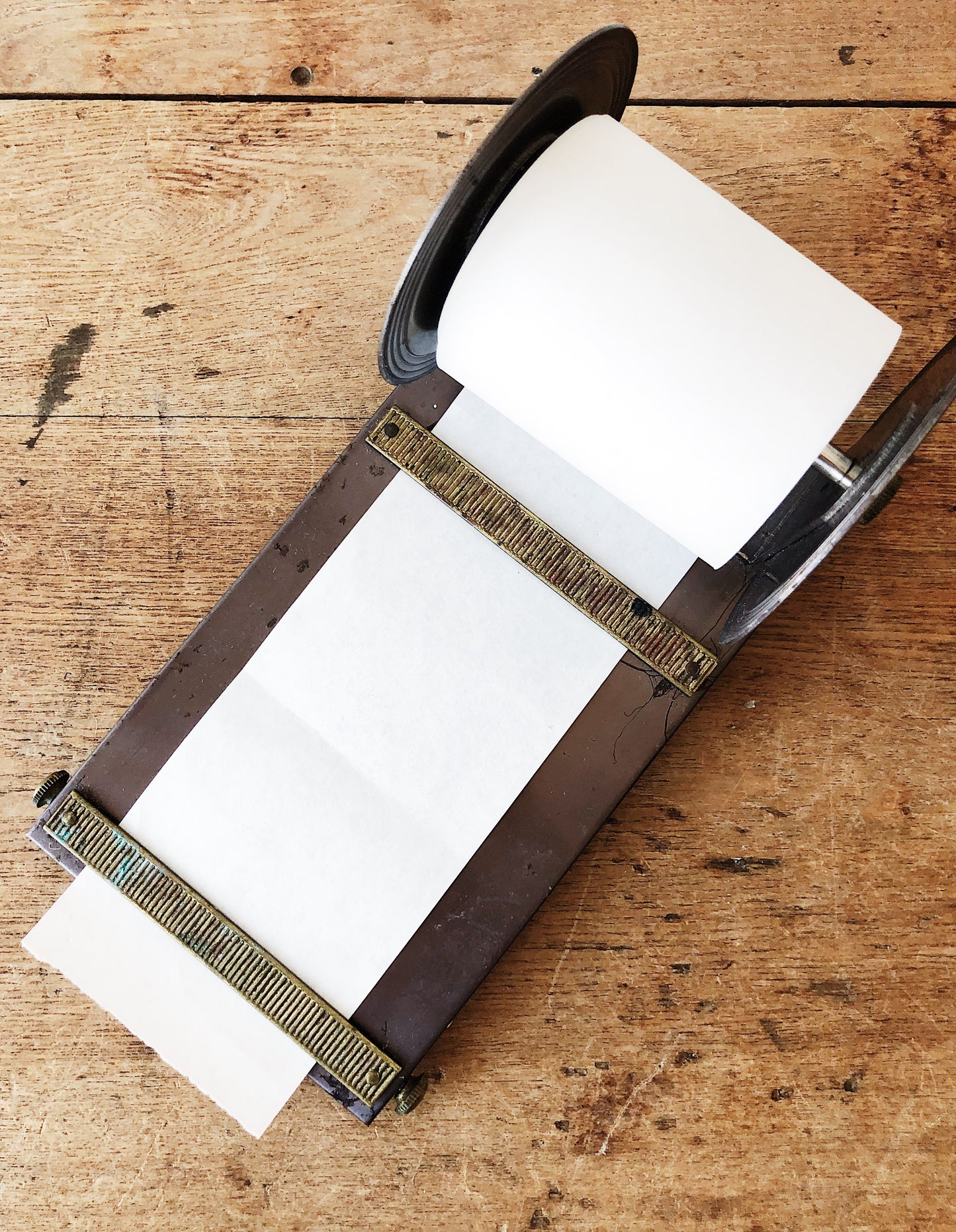 Vintage Wood Note Taker