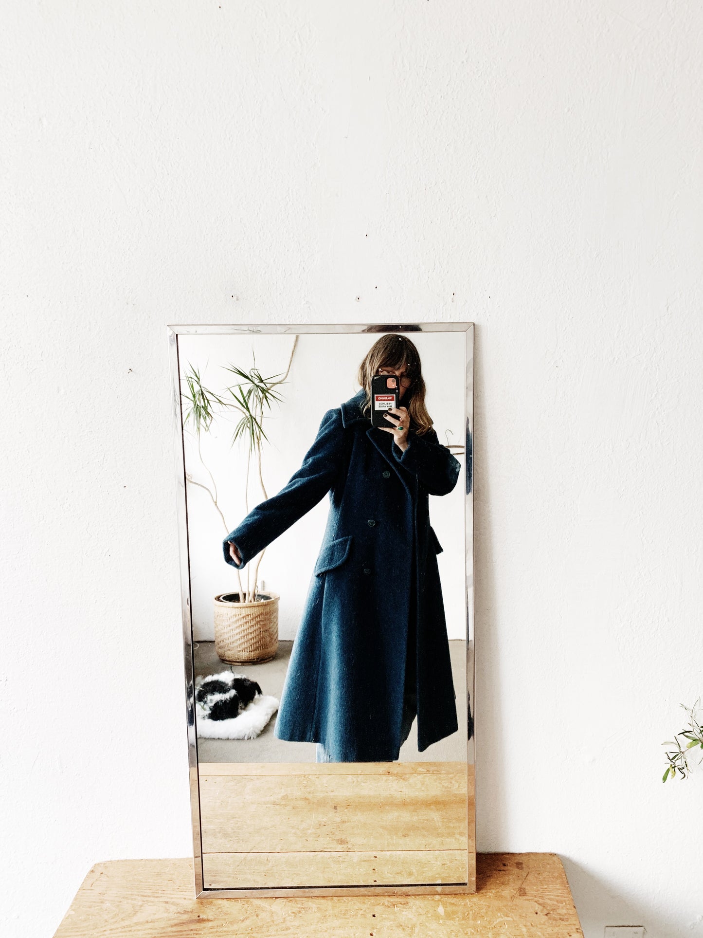 Vintage Mohair Wool Coat