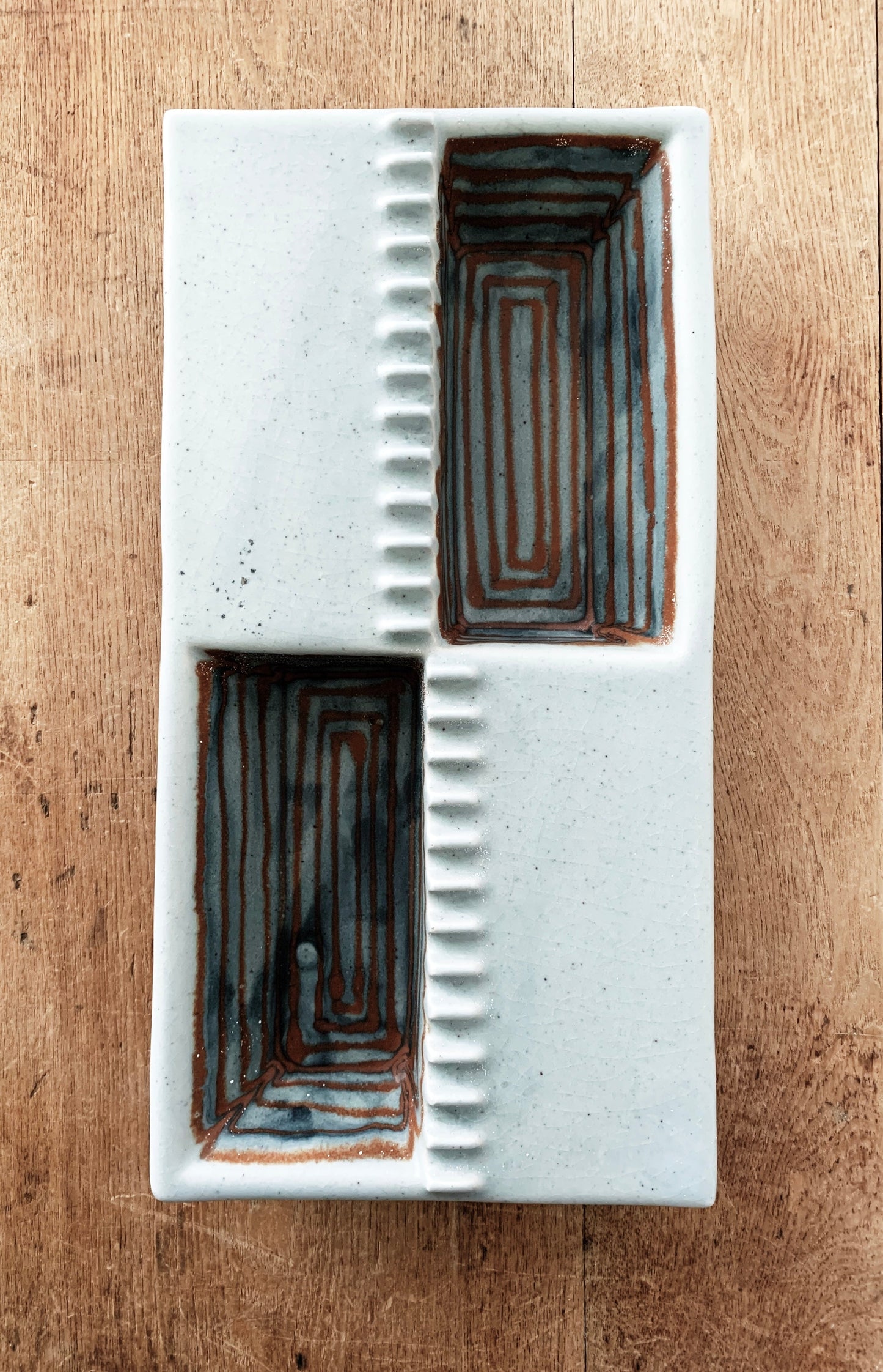 Mid Century Art Pottery Dish