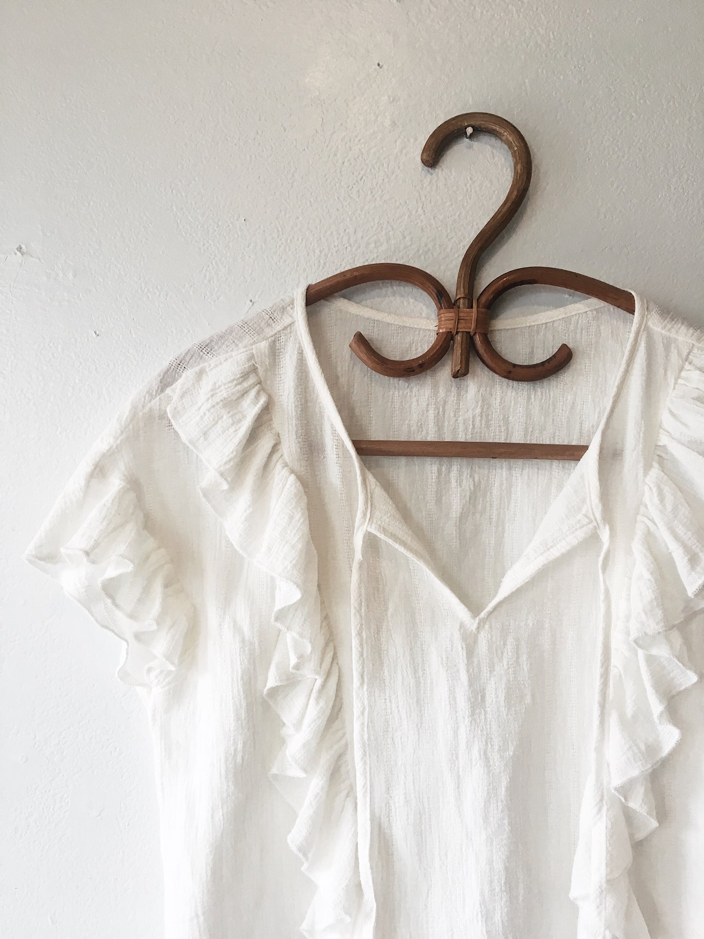 Flirty Cotton Gauze Top