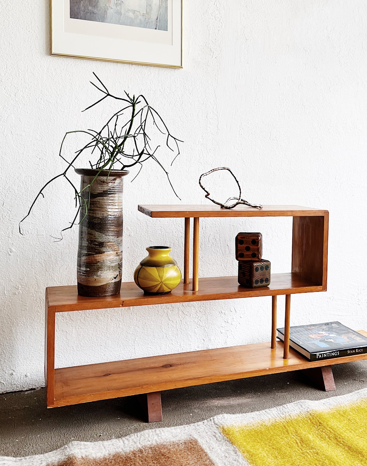Mid Century Handmade Shelf
