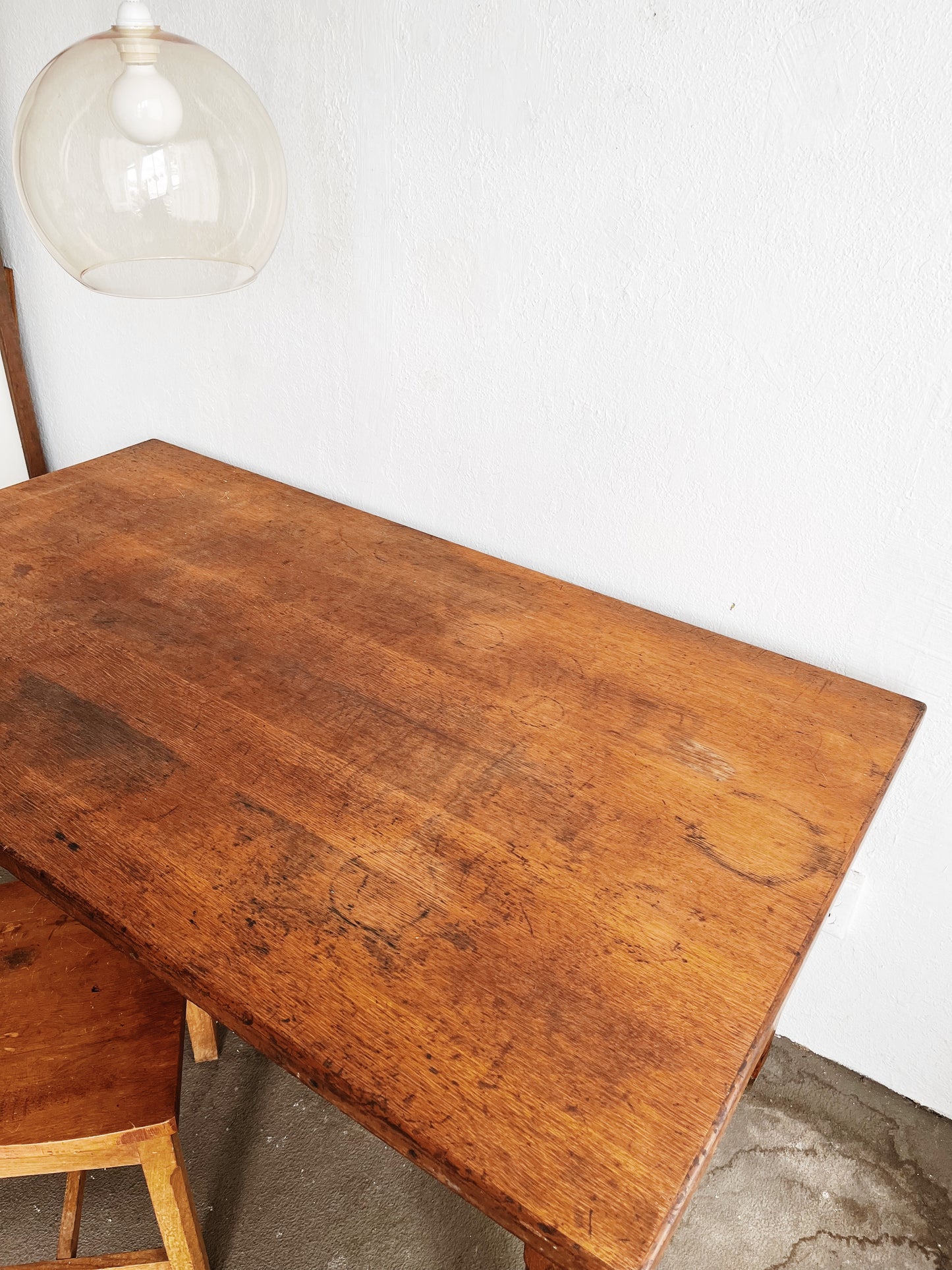 Vintage Library Table