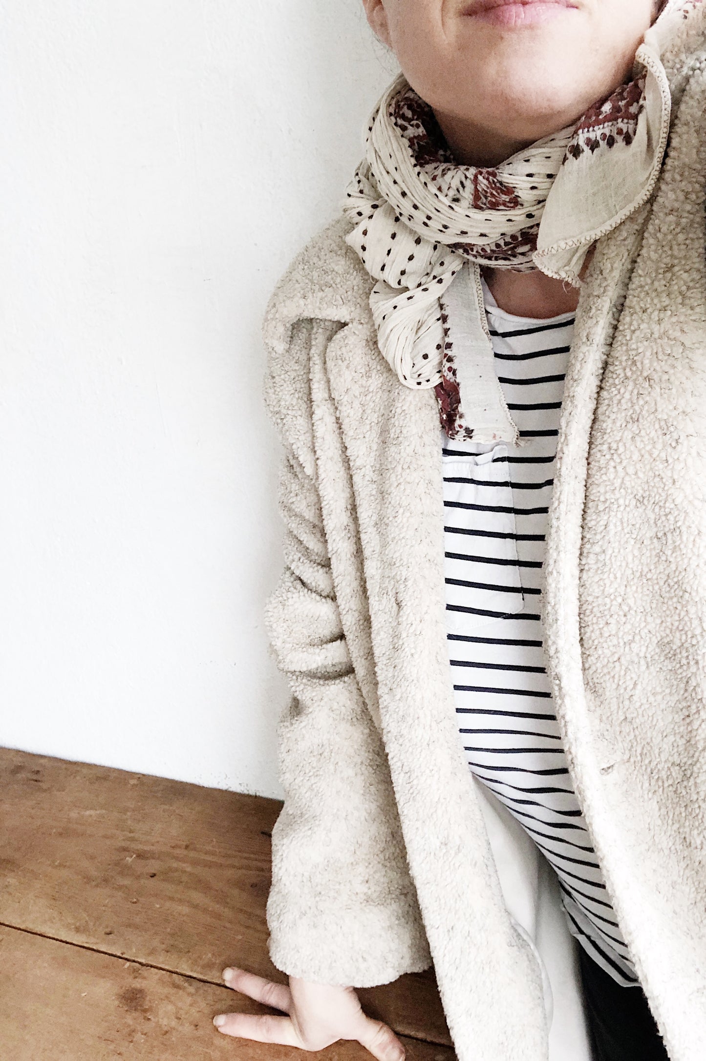 Vintage Plush Fleece Blazer