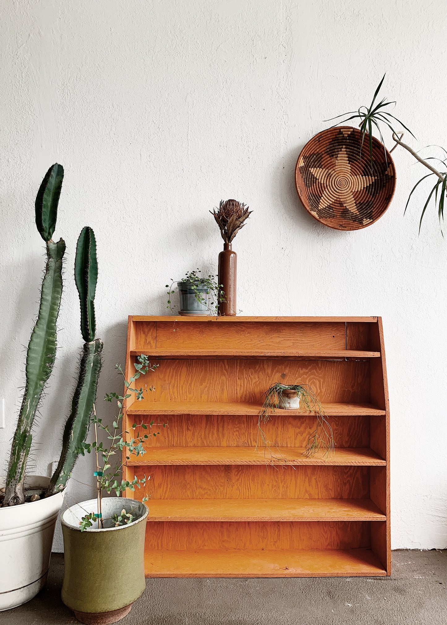 Vintage Coil Wall Basket