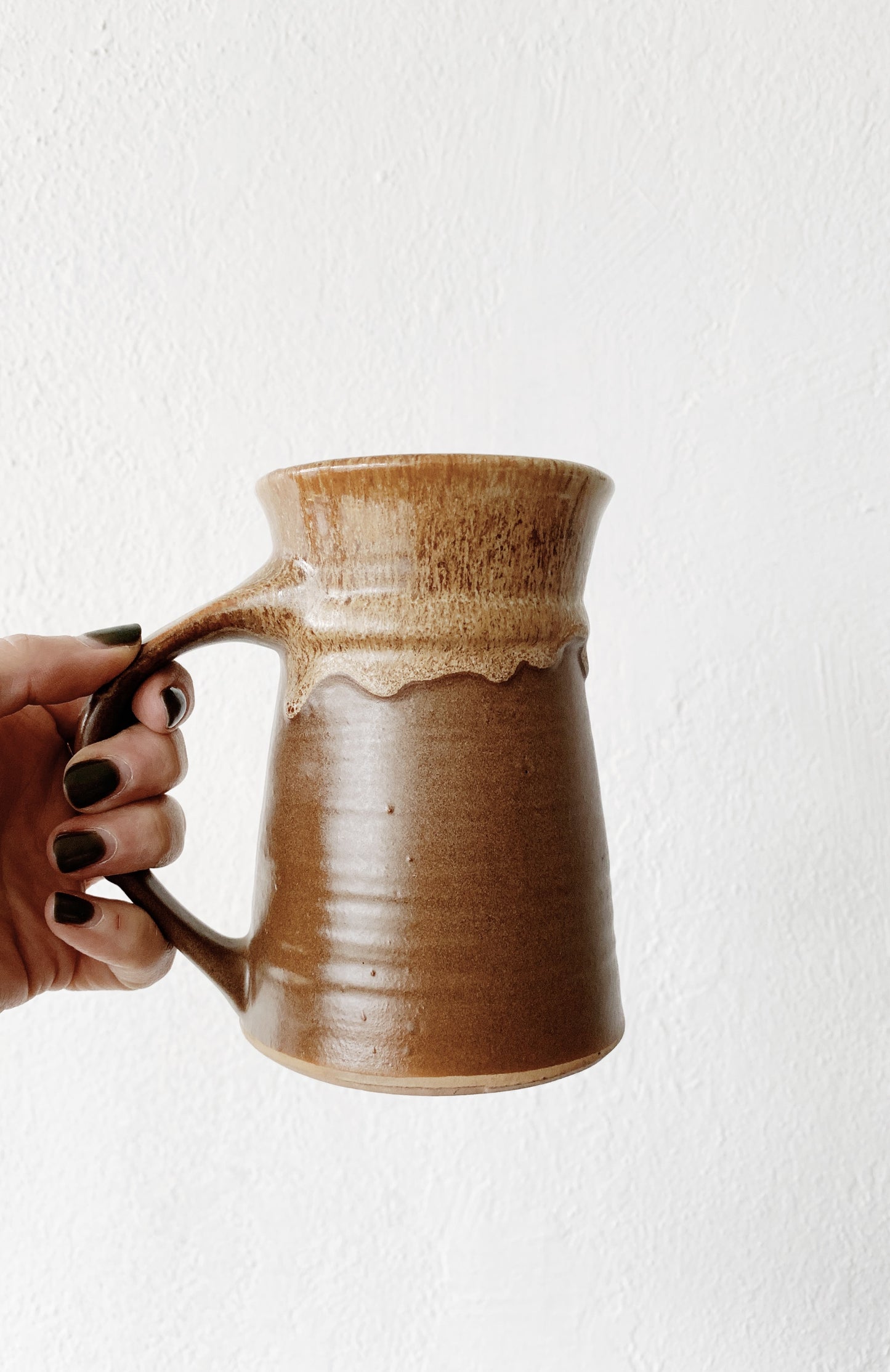 Large Vintage Pacific Stoneware Mug