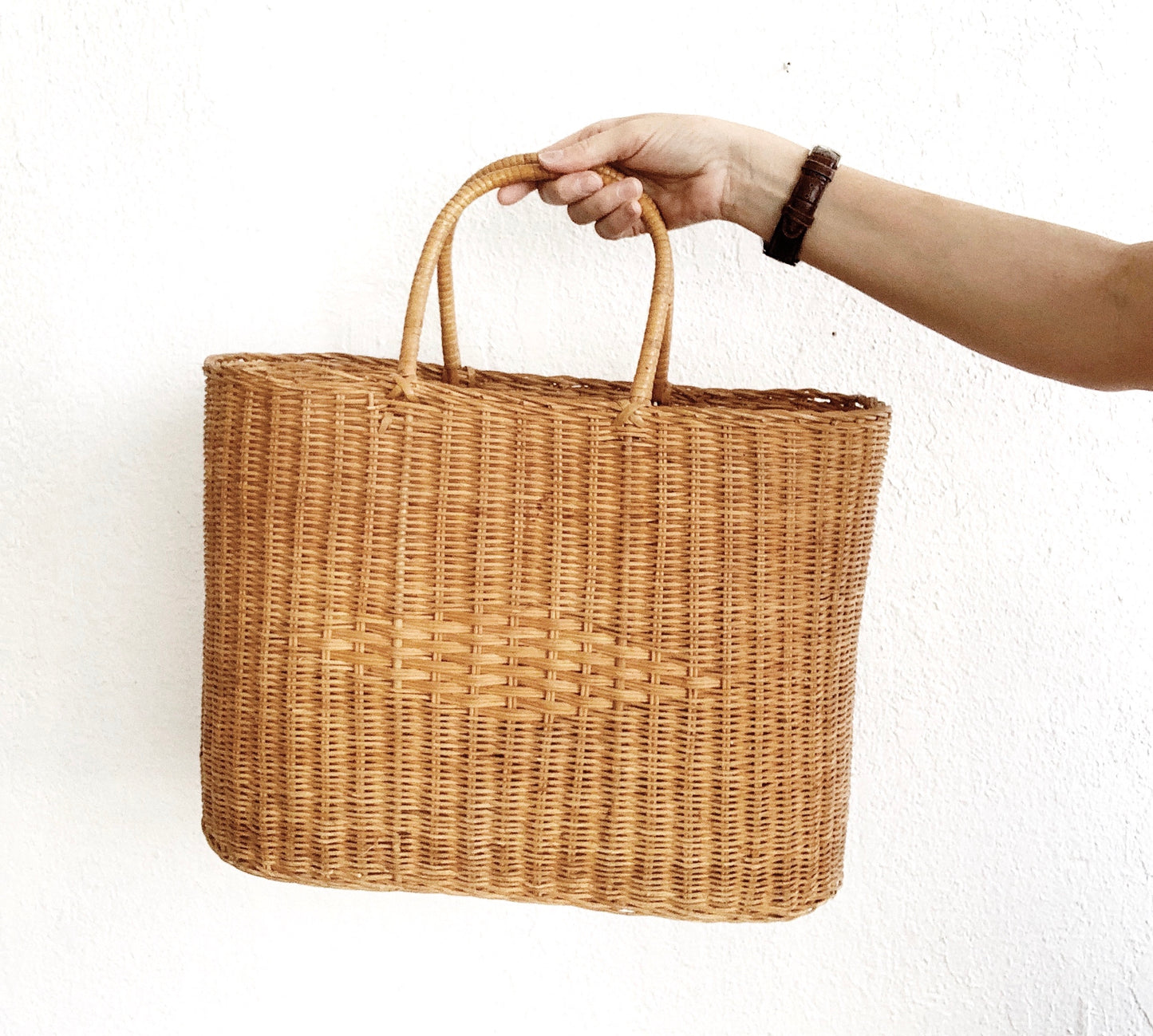 Vintage Basket Tote
