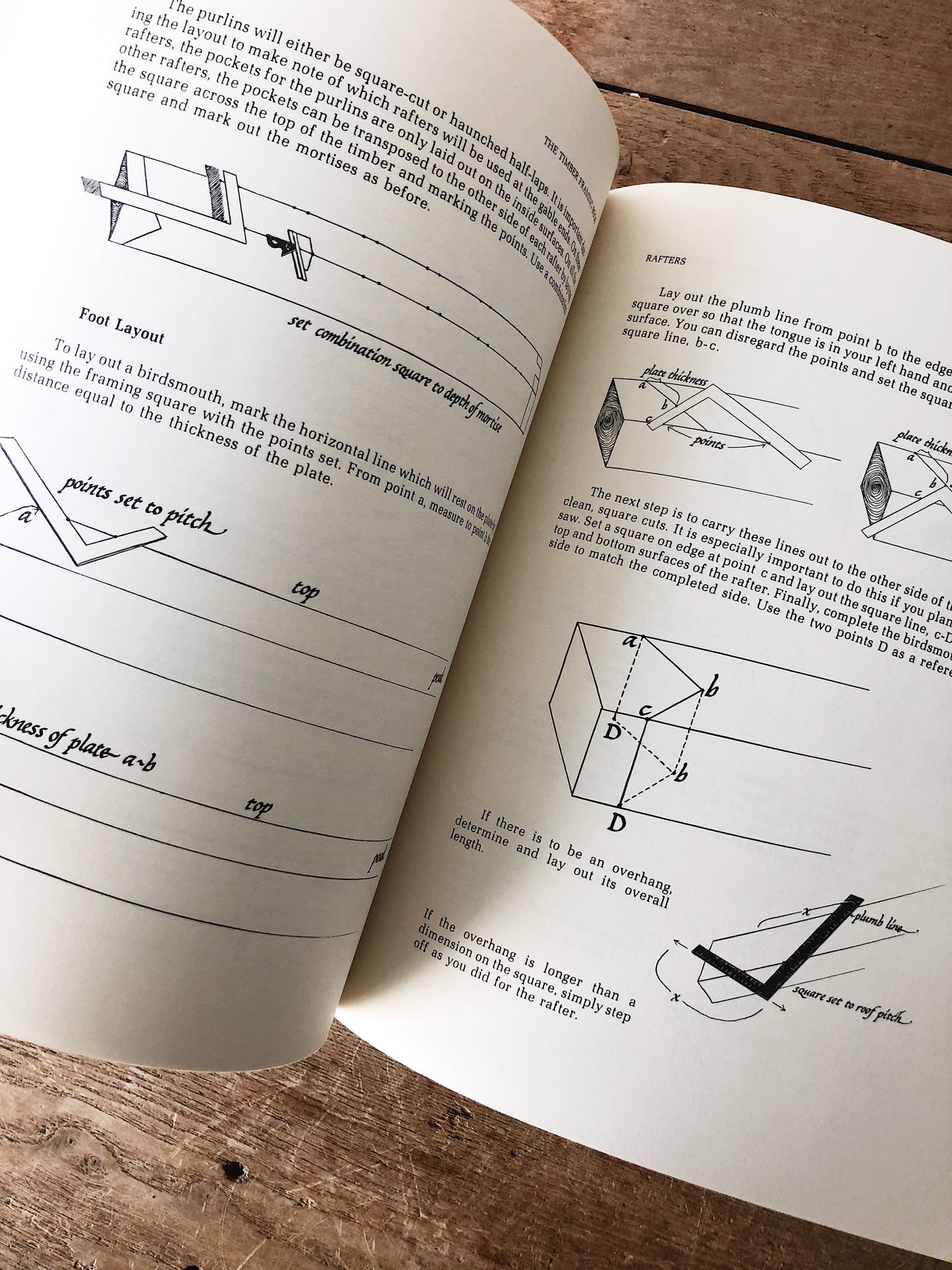 Vintage Timber Framing Book