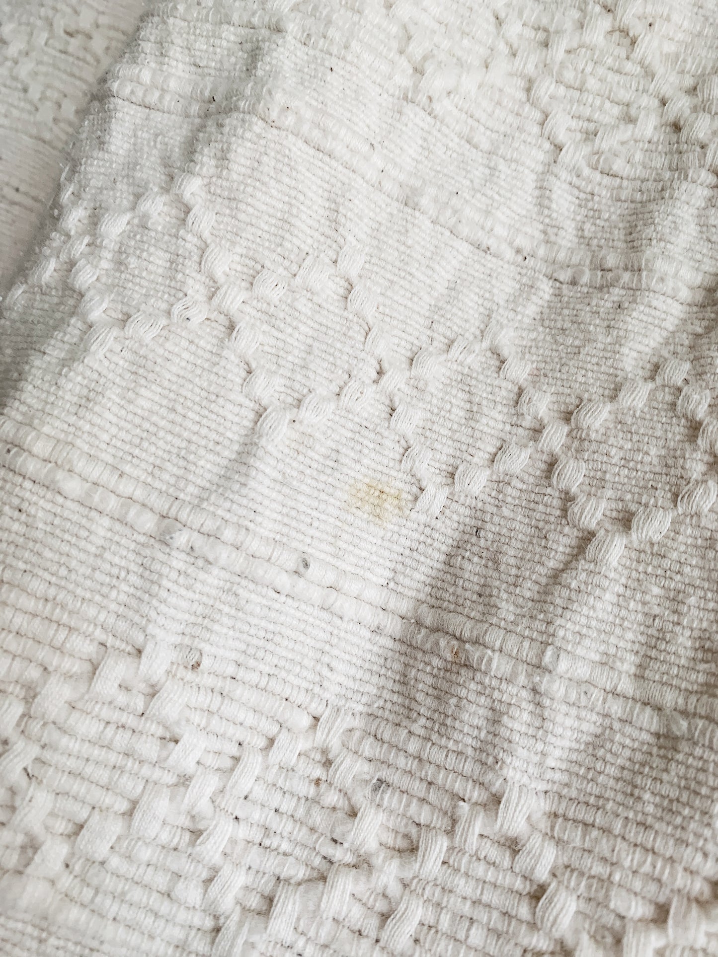 Vintage Indian Cotton Bedspread