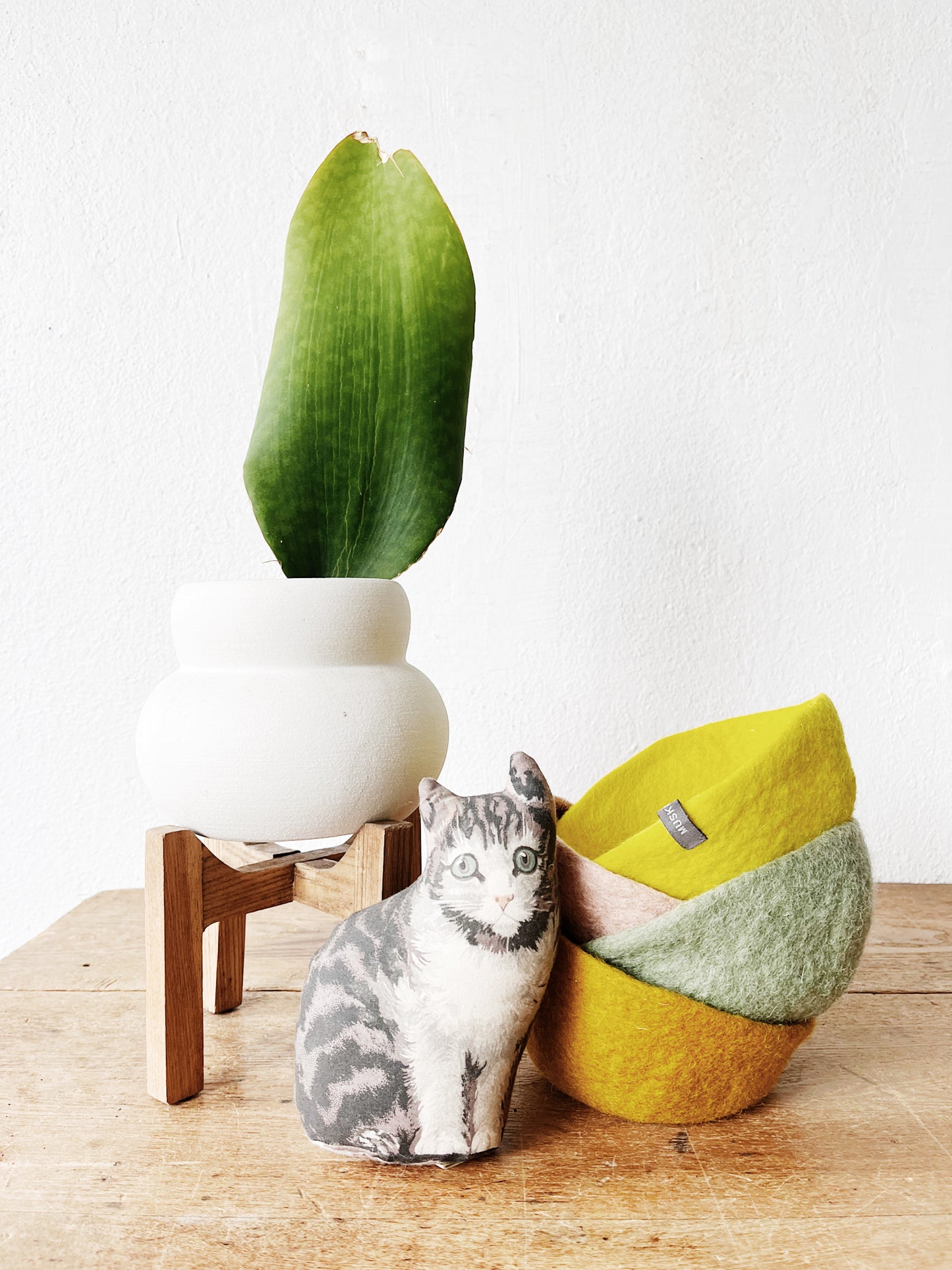 Vintage Kitty Pincushion