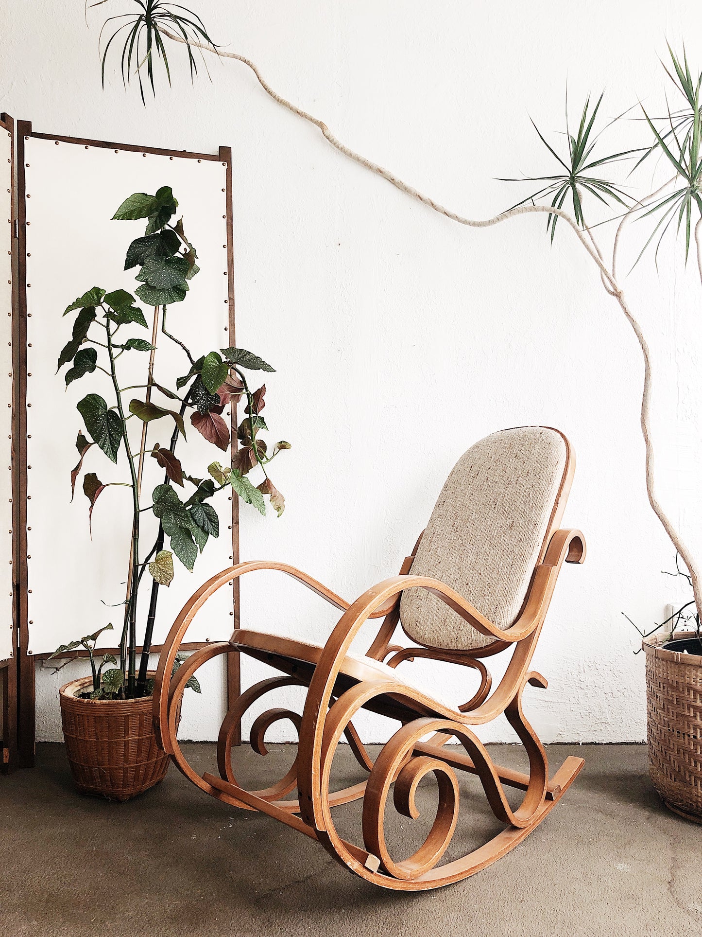 Vintage Bentwood Thonet Style Rocker
