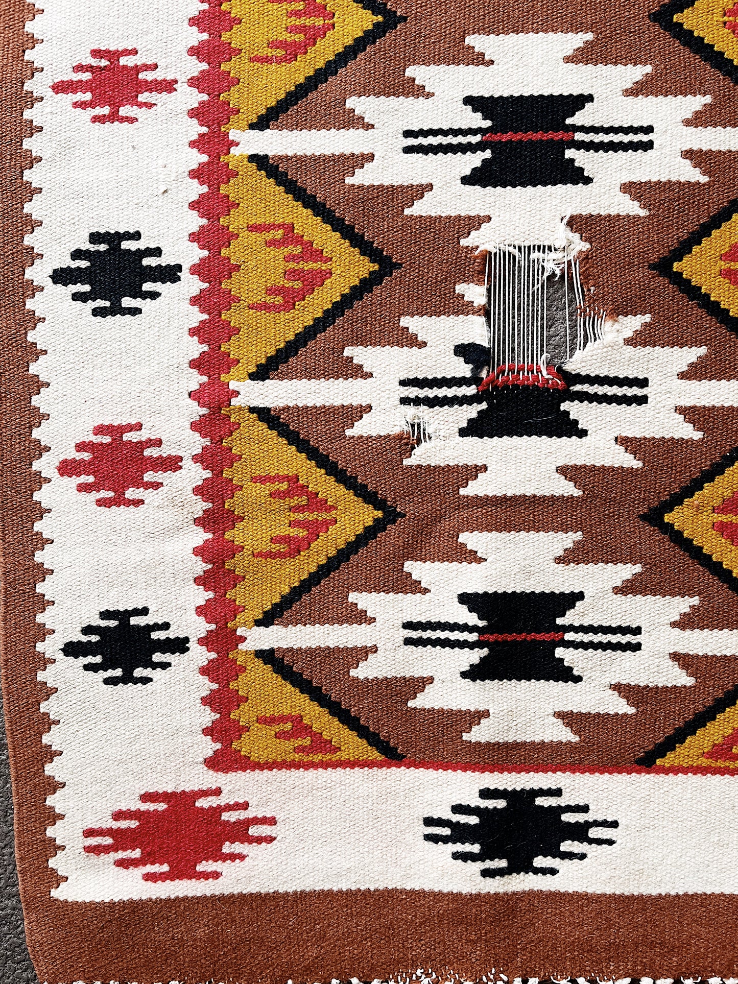 Vintage Navajo Style Weaving