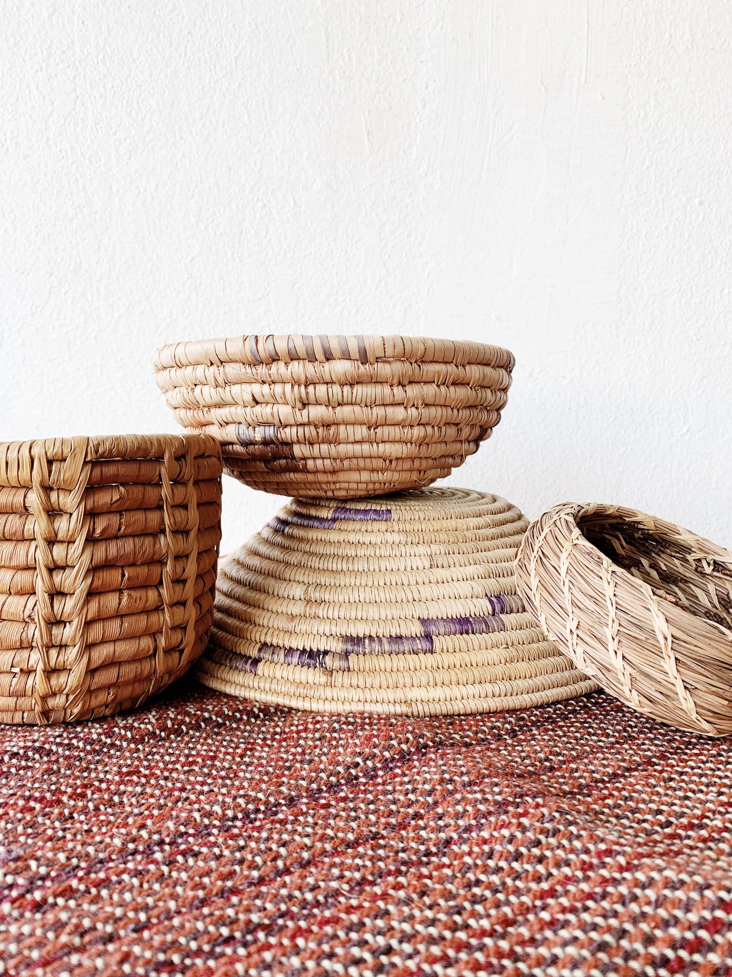 Small Vintage Plant Basket