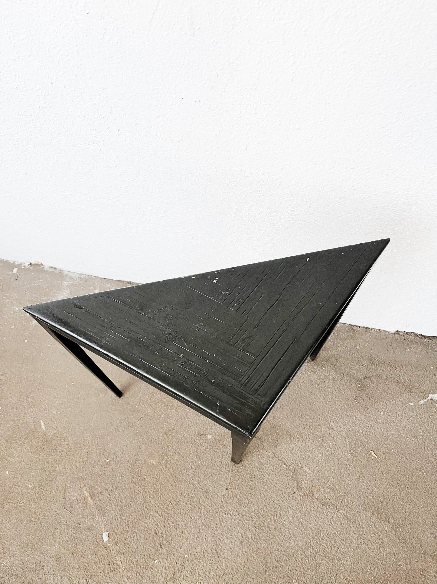 Vintage Triangular Table