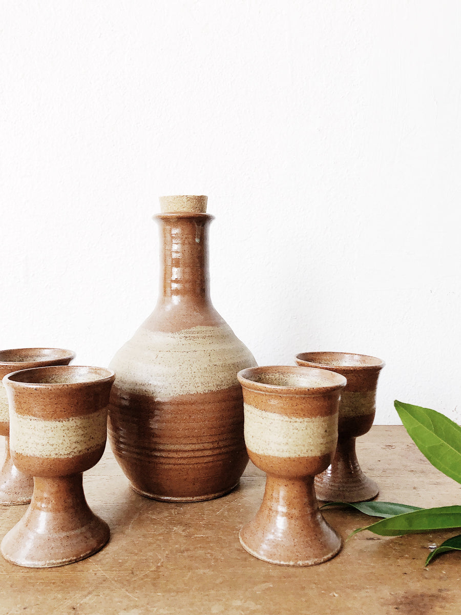 Vintage Ceramic Carafe Set Maven Collective