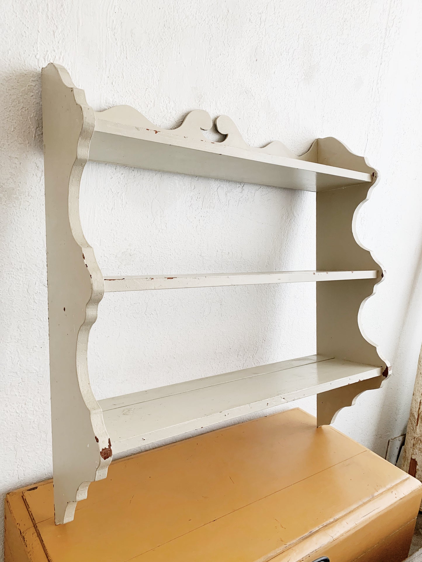 Large Vintage Wall Shelf