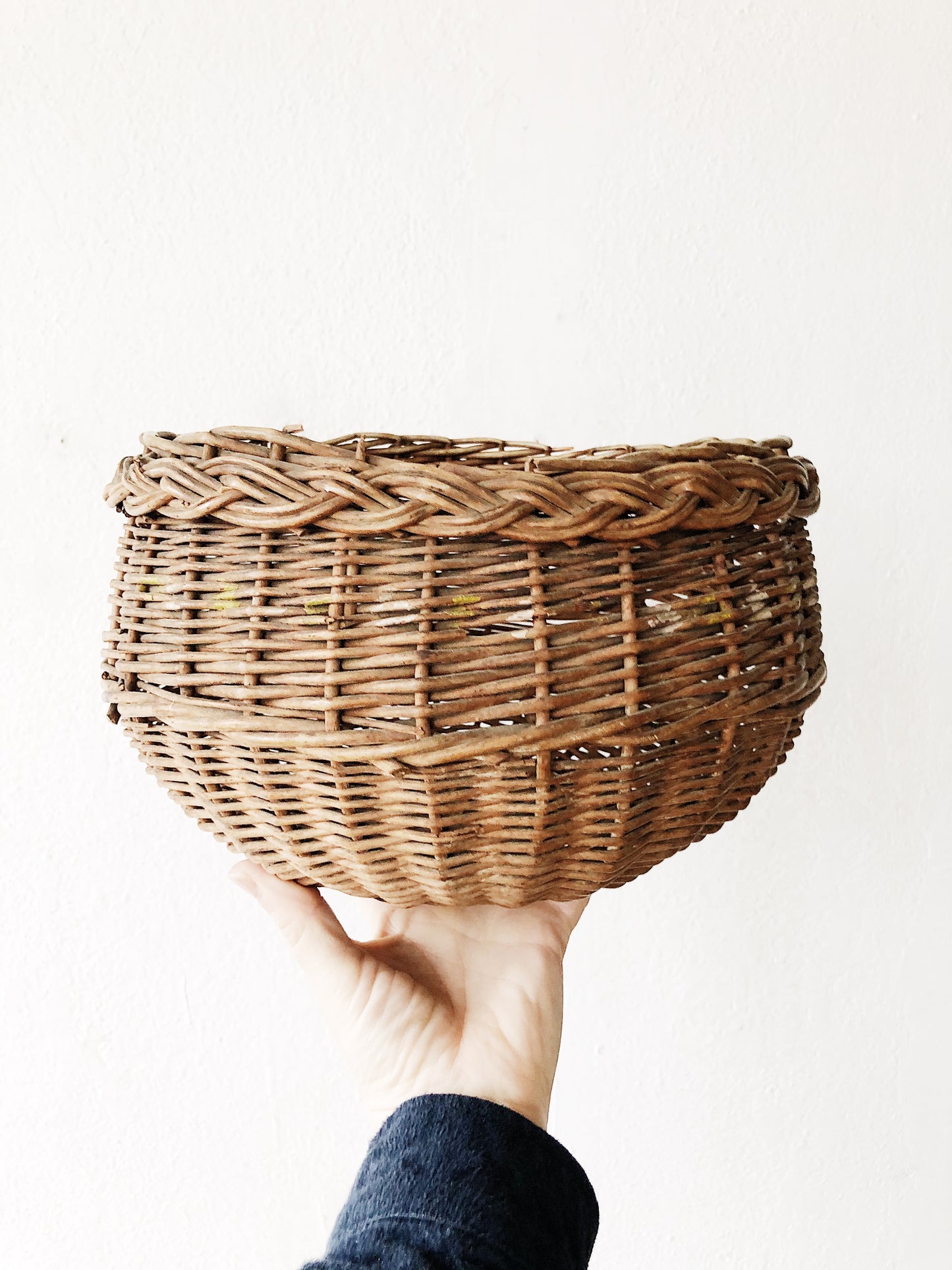 Vintage Bun Shaped Basket
