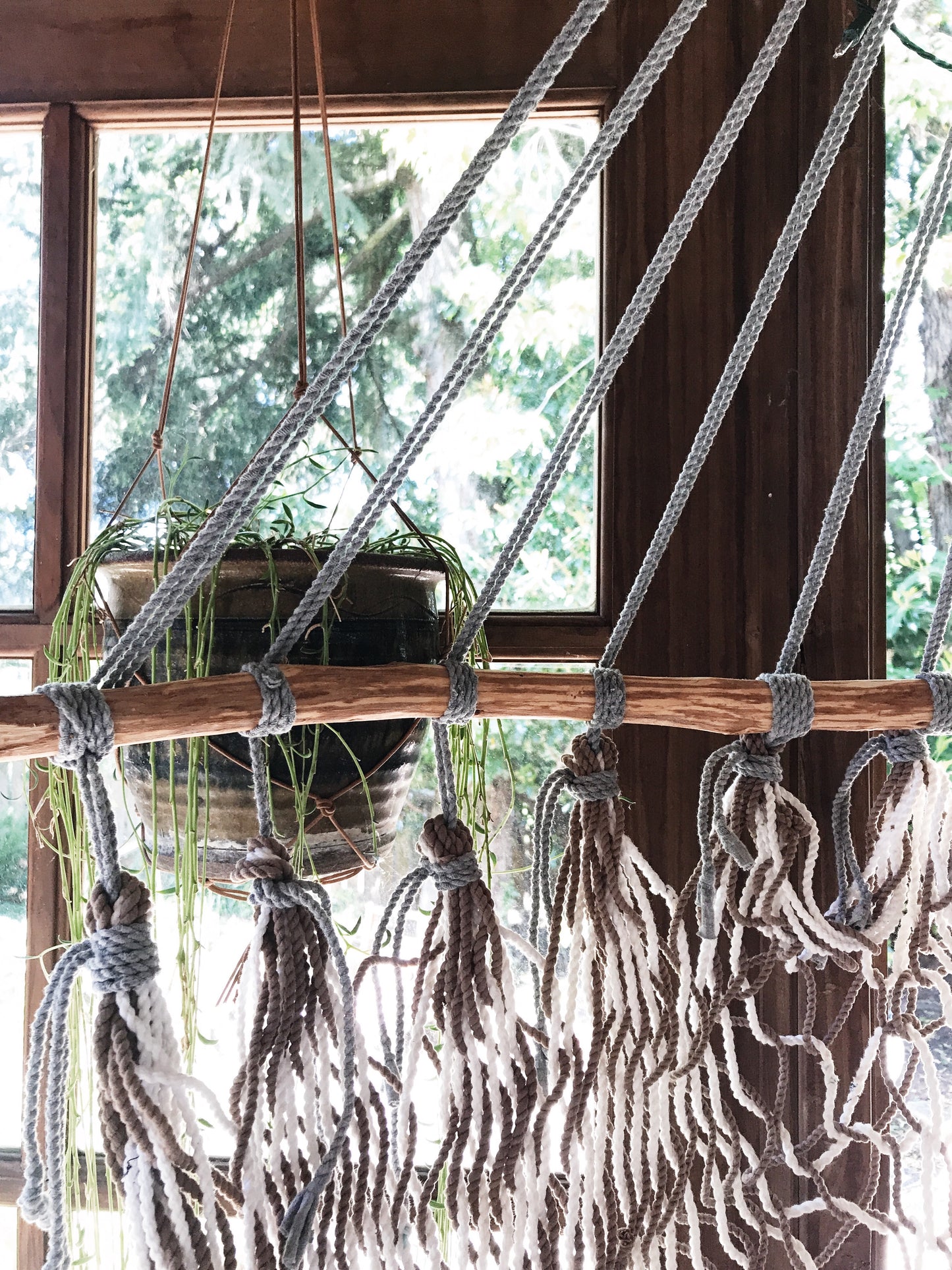 Vintage Hanging Rope Chair