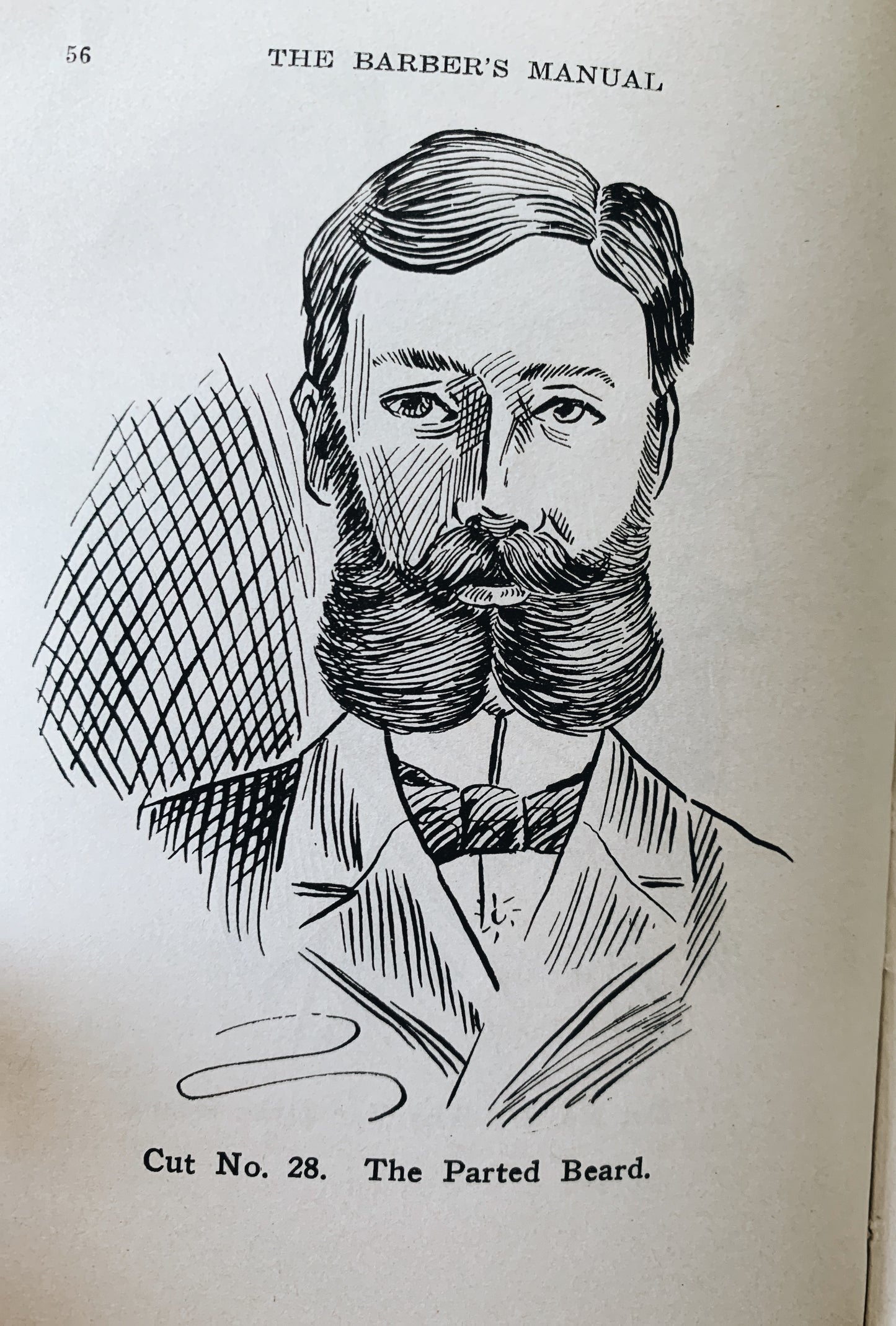 Vintage Barbering Book