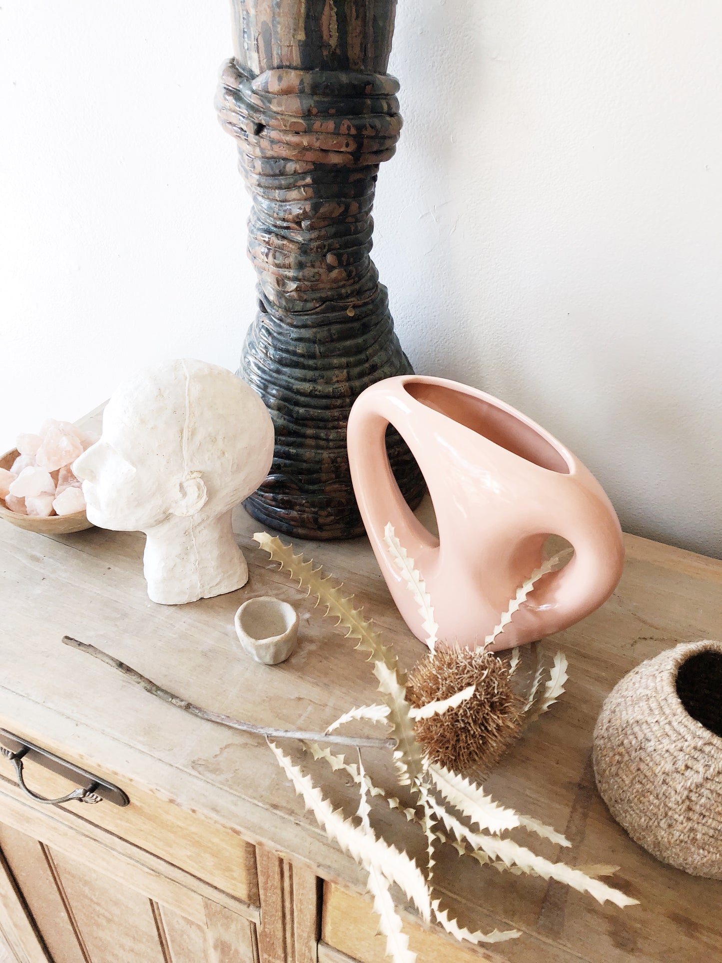 Vintage Mid Century Haegar Pottery Vase