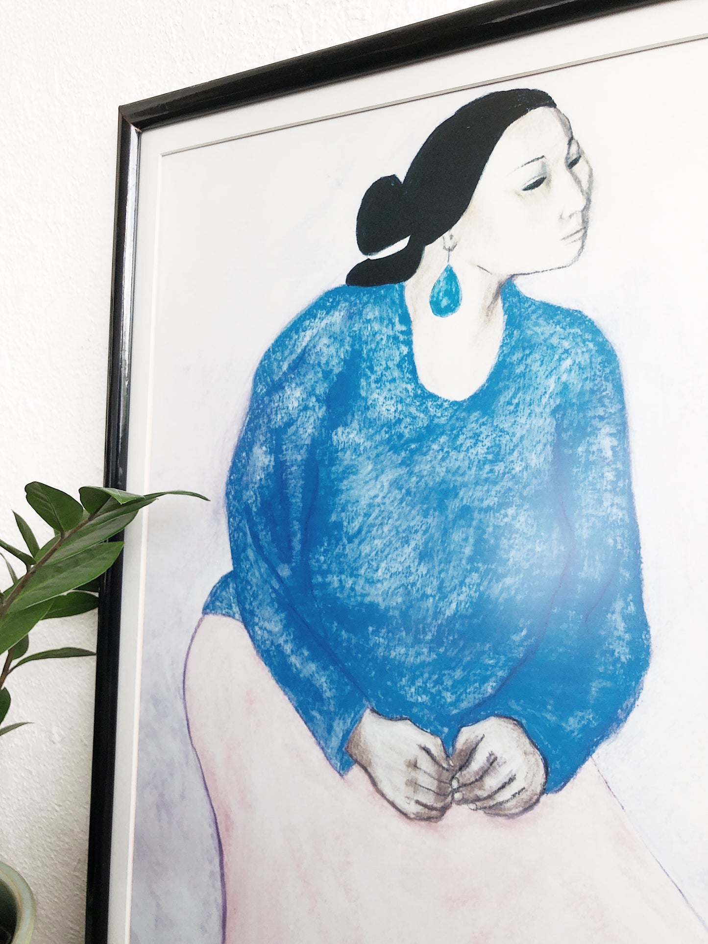 Vintage Signed RC Gorman Litho