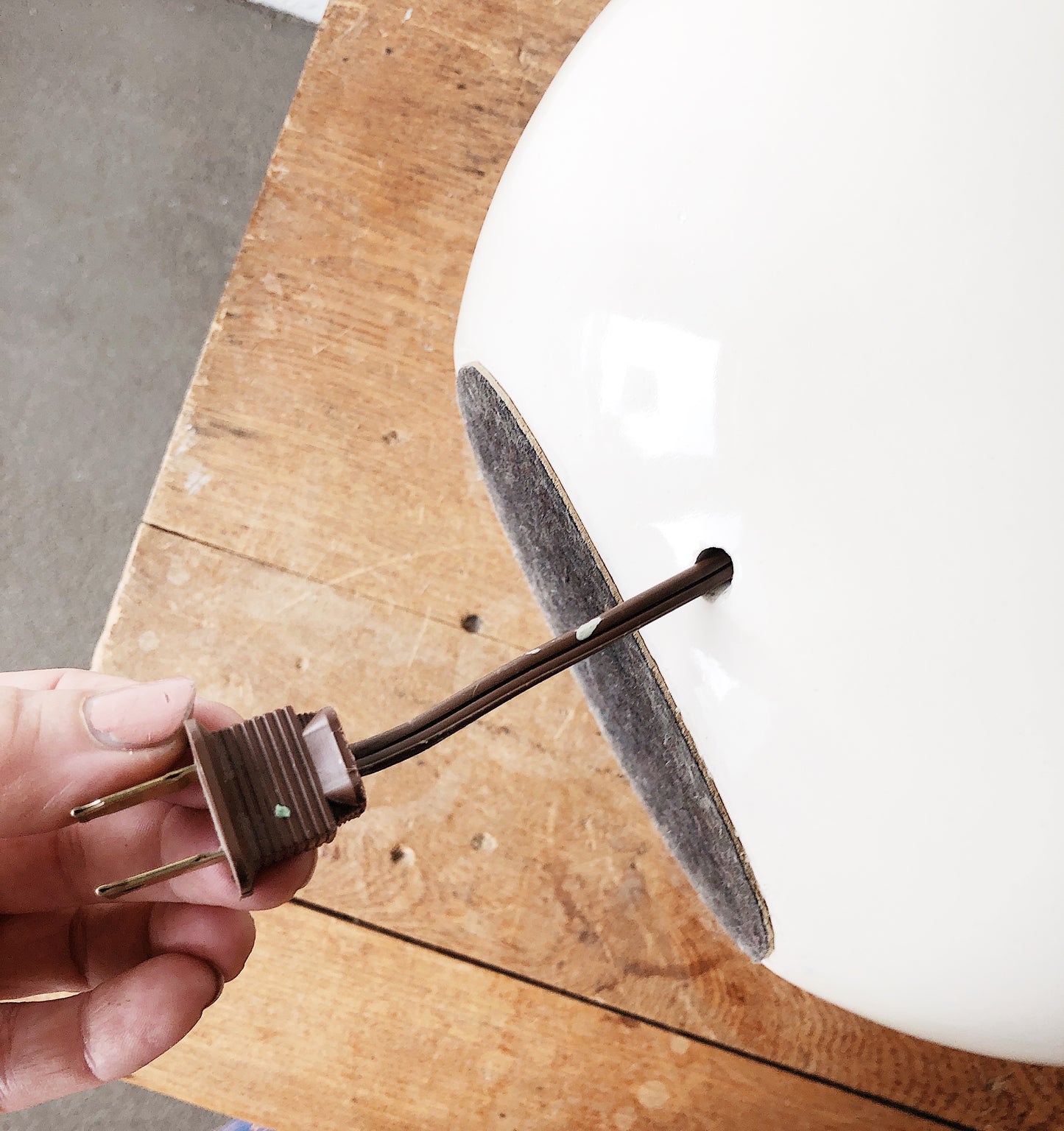 Vintage Modern Ceramic Lamp