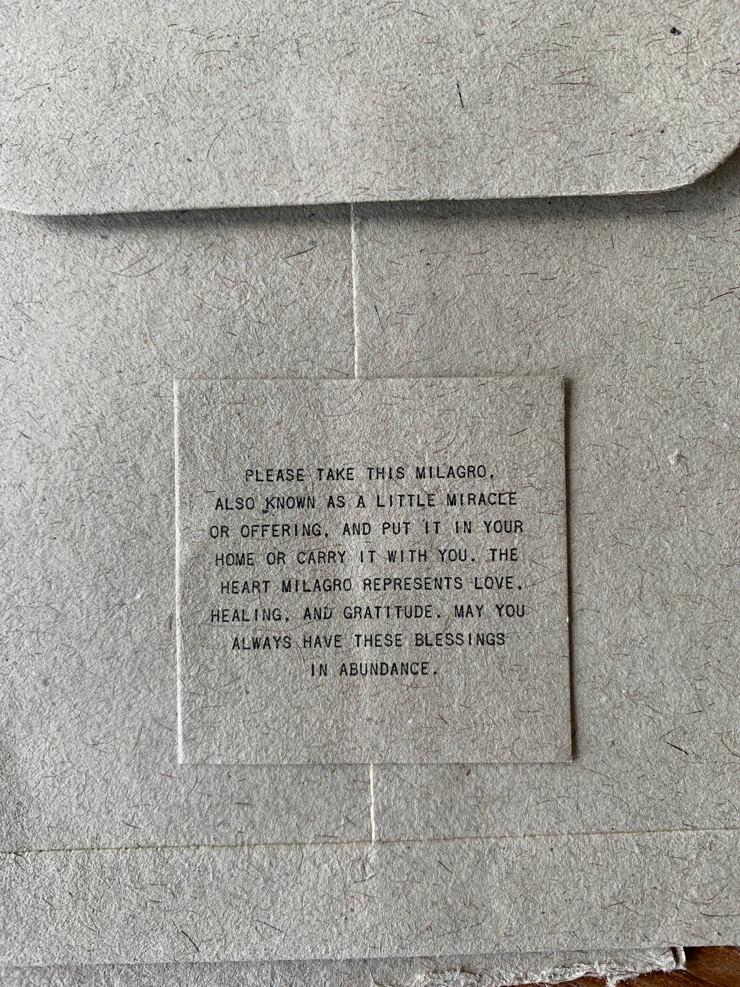 Tin Milagro or Hafiz Heart