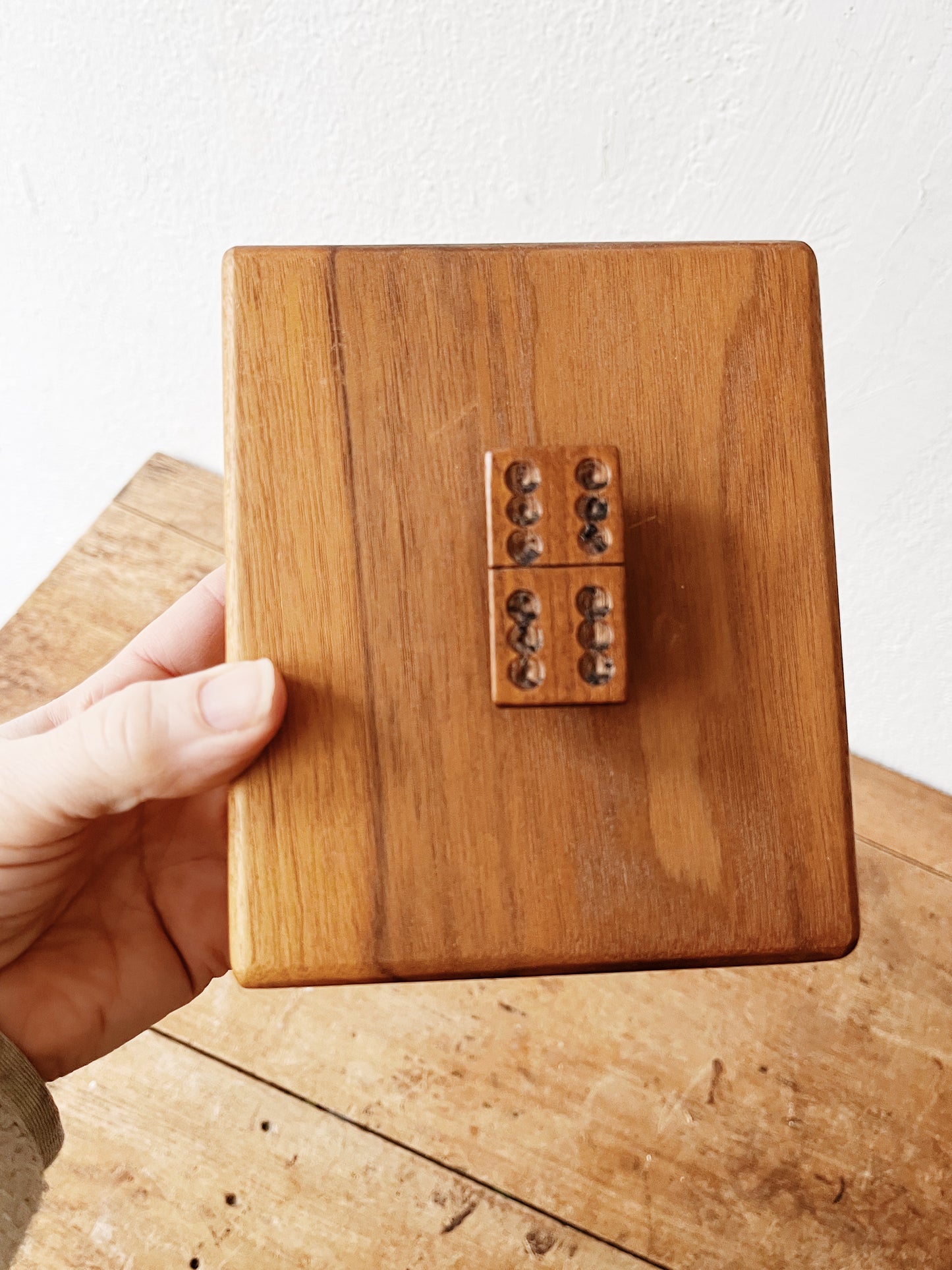 Handmade Dominoes with Box