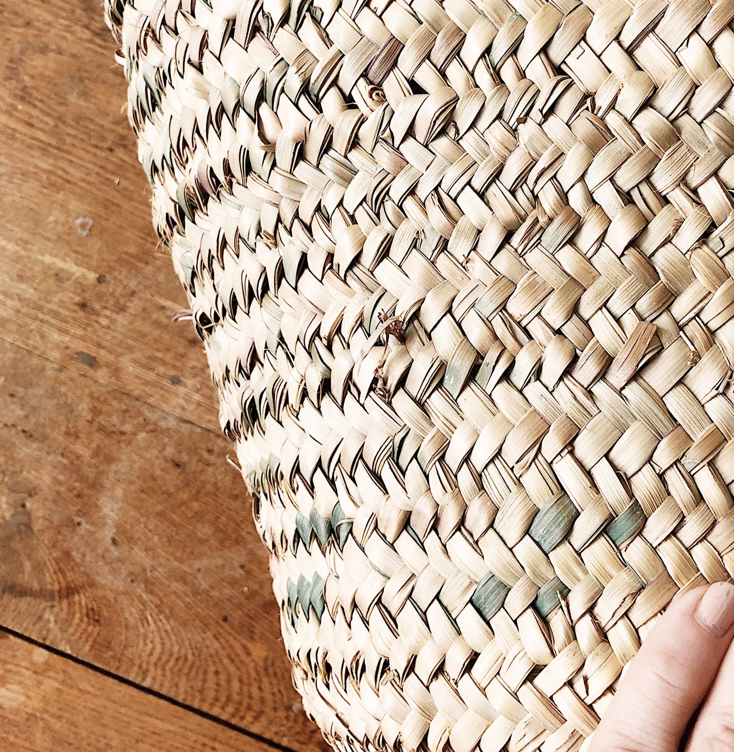 Vintage Handled Basket
