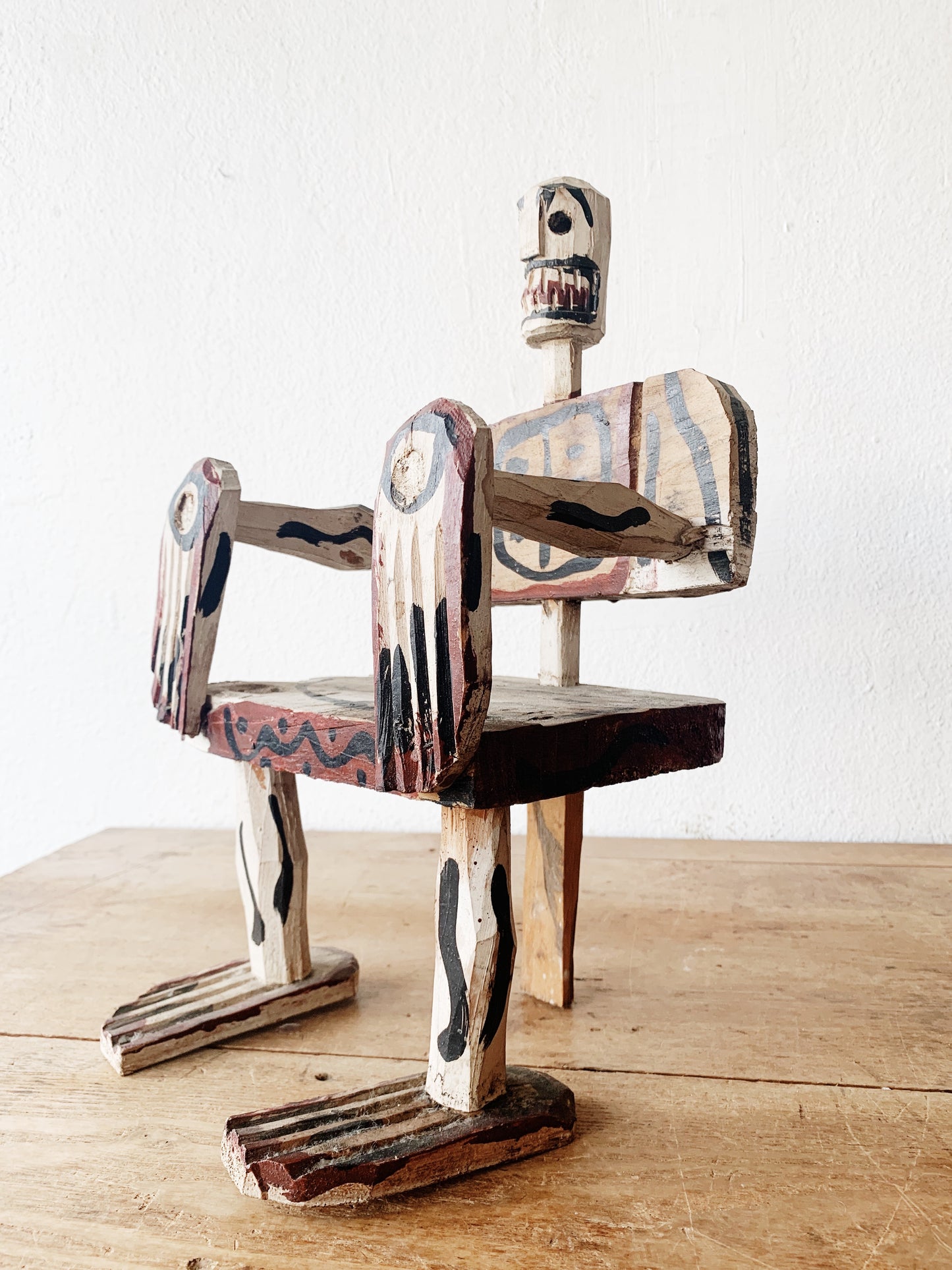 Vintage Day of The Day Folk Art