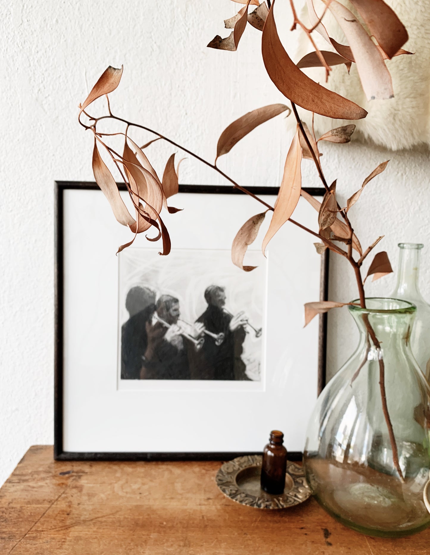 Vintage Framed Etching by Oregon Artist Julia O’Reilly