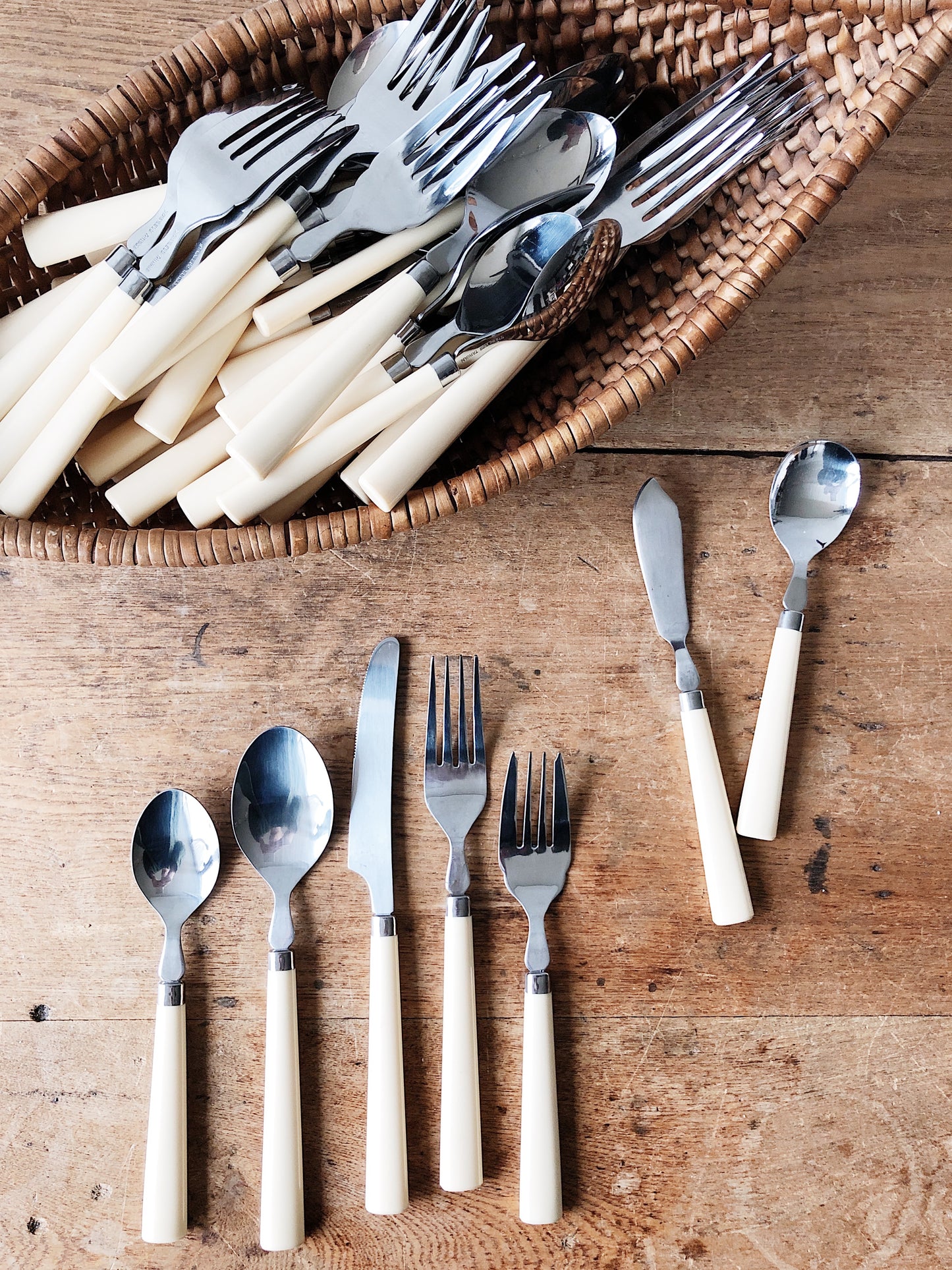 Vintage Deadstock Flatware for 8
