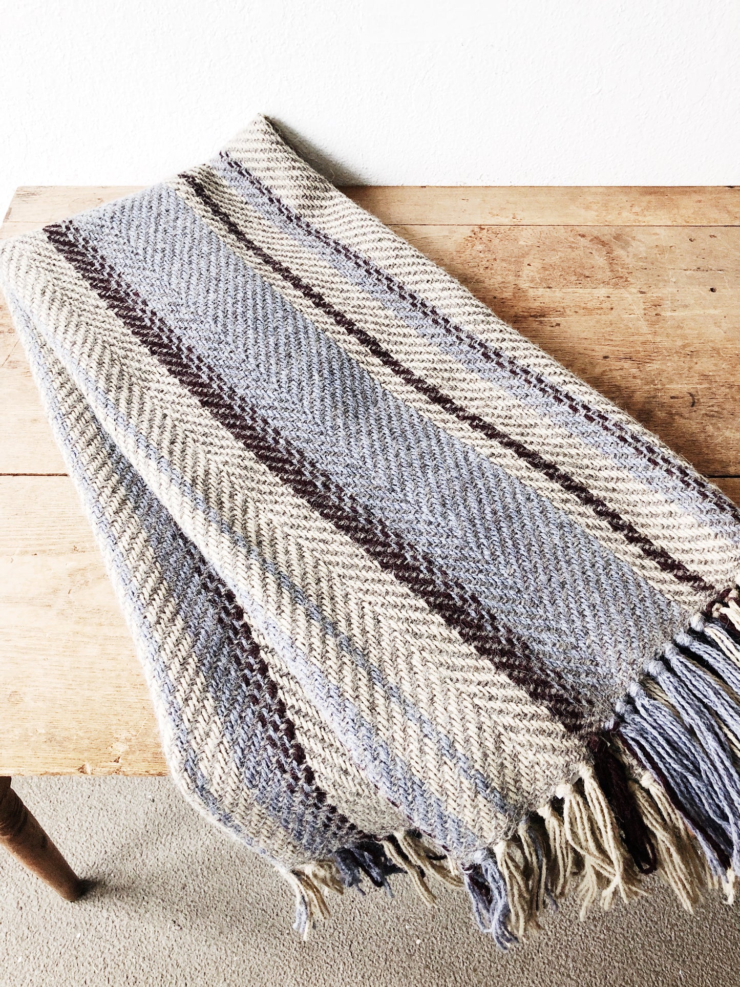 Handmade Irish Wool Throw
