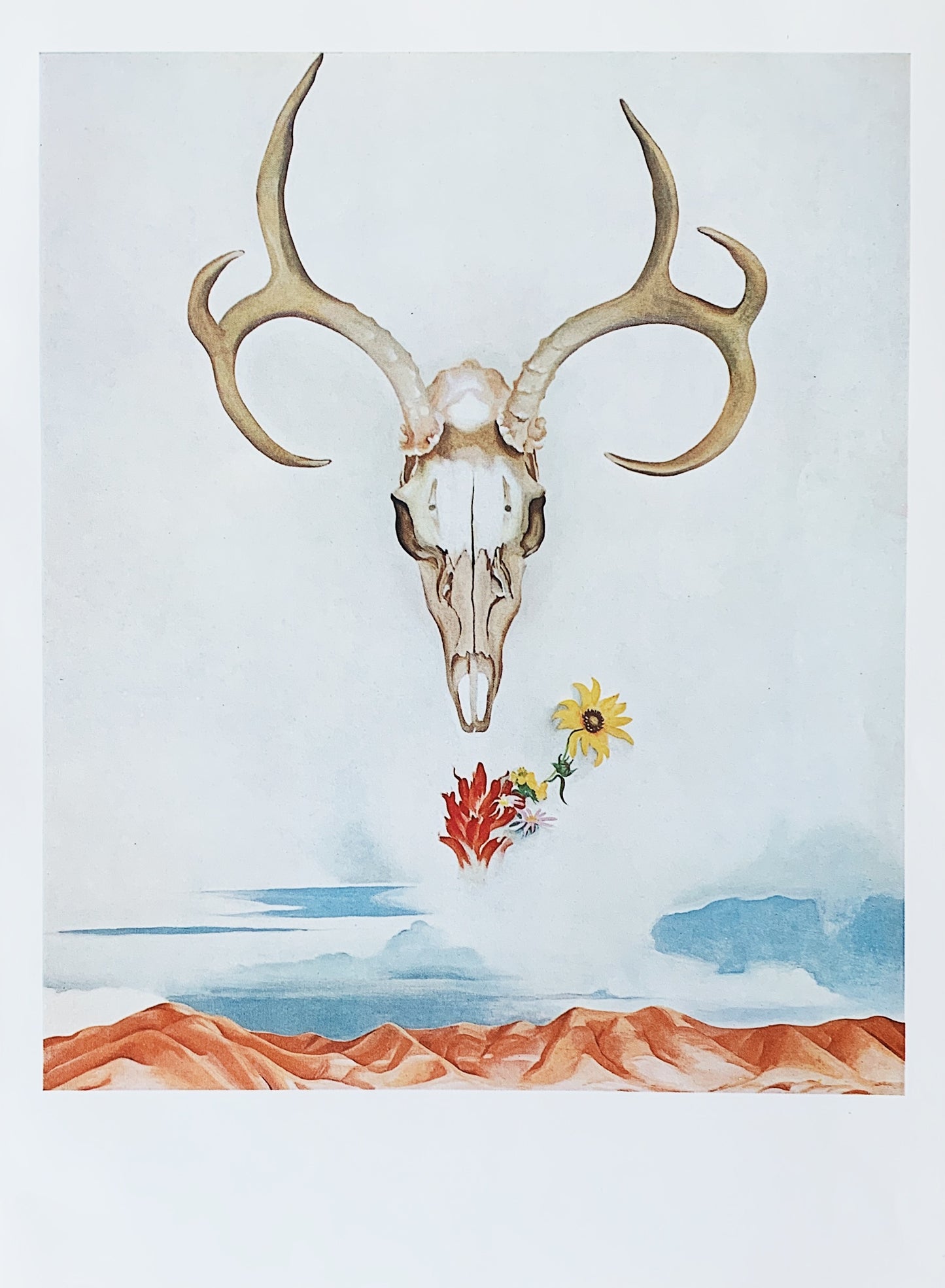 Vintage Georgia O’Keeffe Original 1970 Print