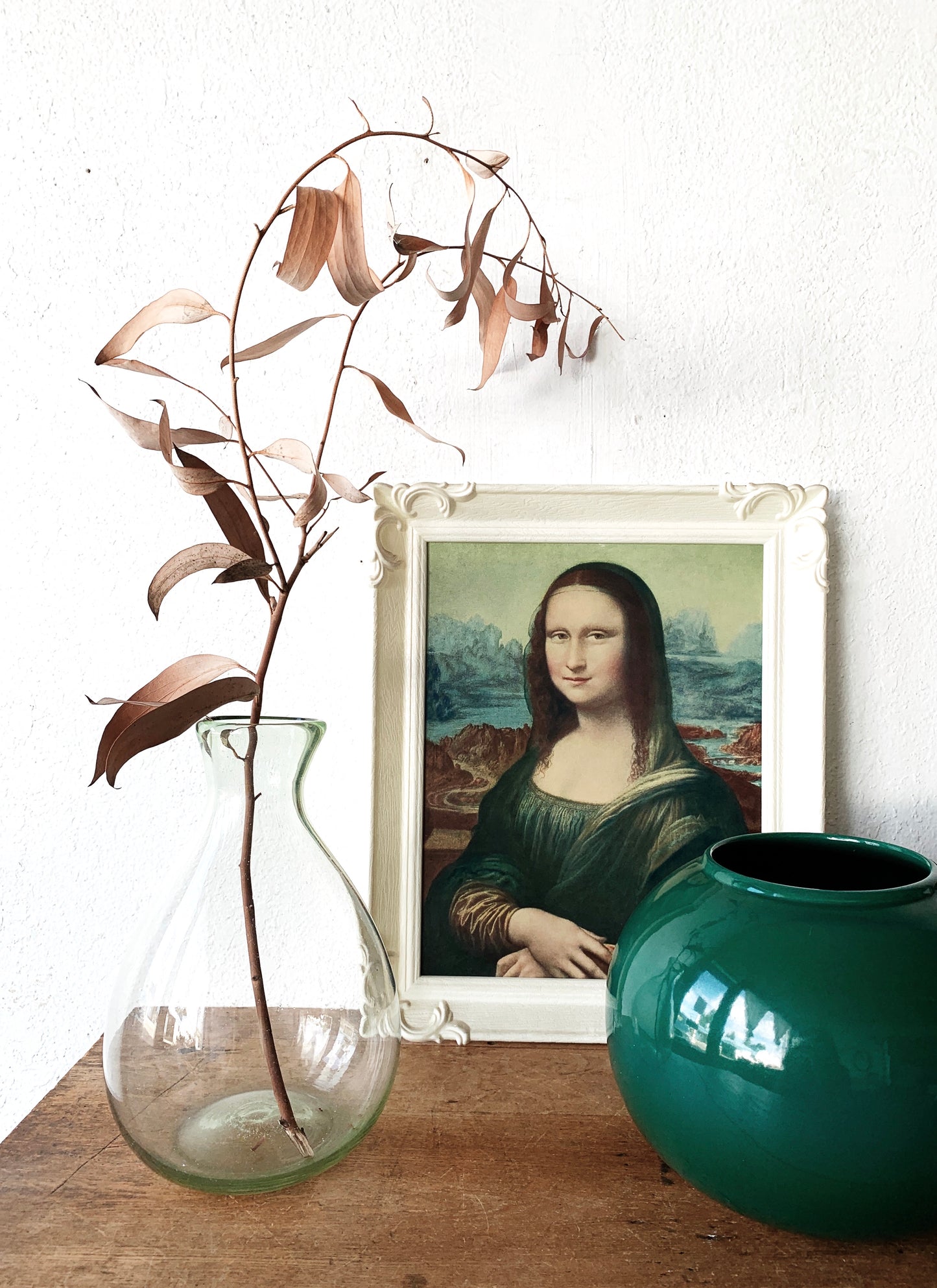Vintage Mona Lisa Print